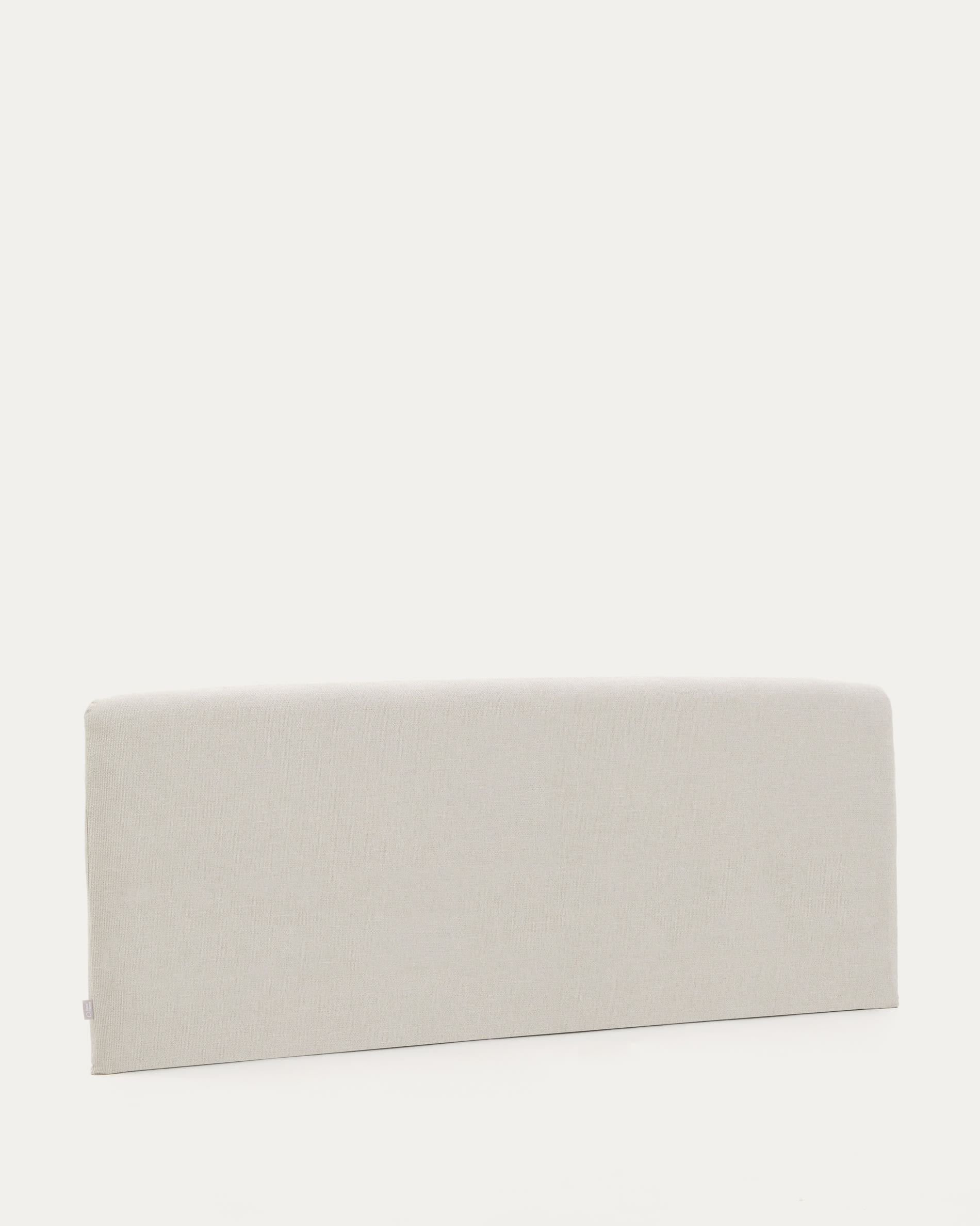 Pearl chenille Valma headboard with removable cover for beds up to 160 cm wide