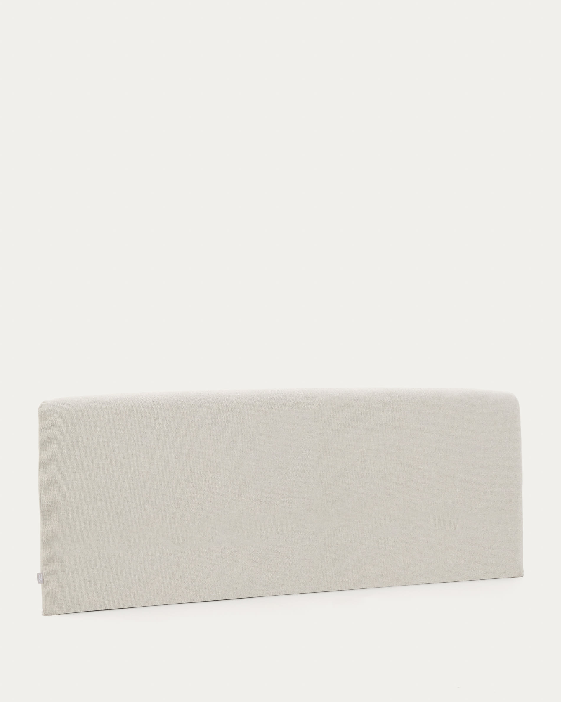 Pearl chenille Valma headboard with removable cover for beds up to 180 cm wide