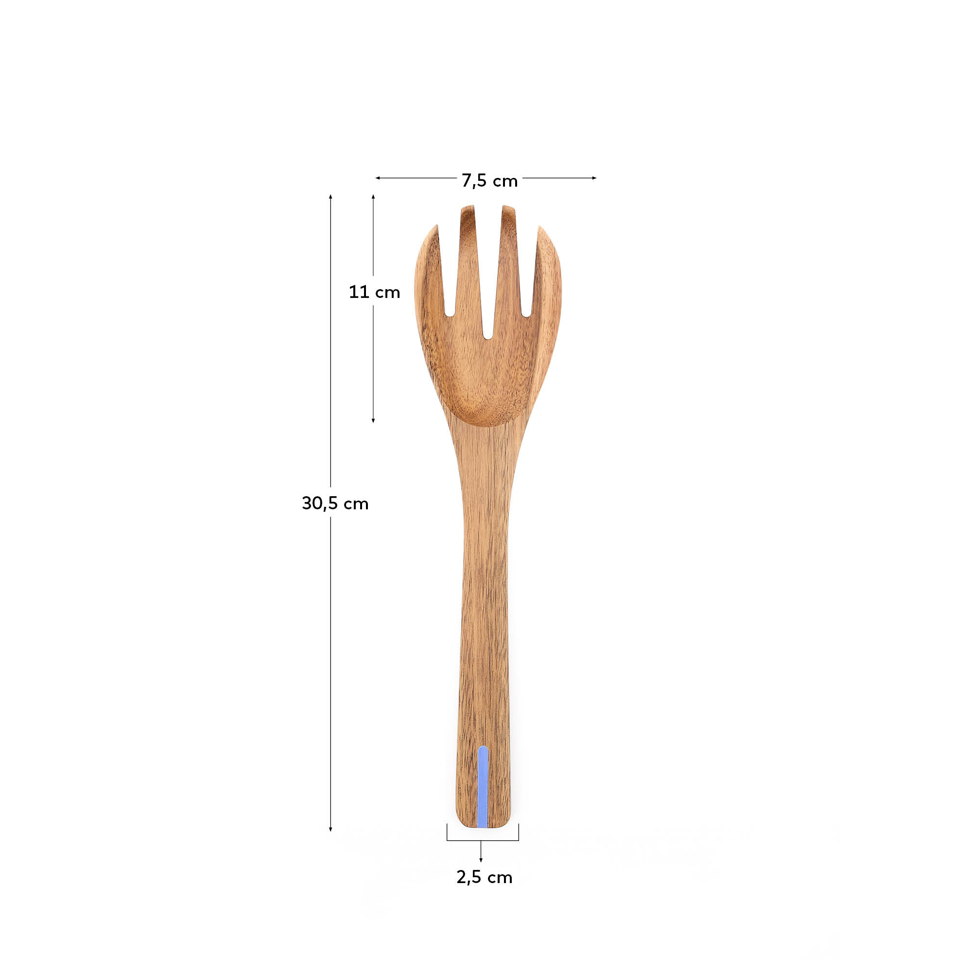 Zairin kitchen utensil in FSC 100% acacia wood and metal