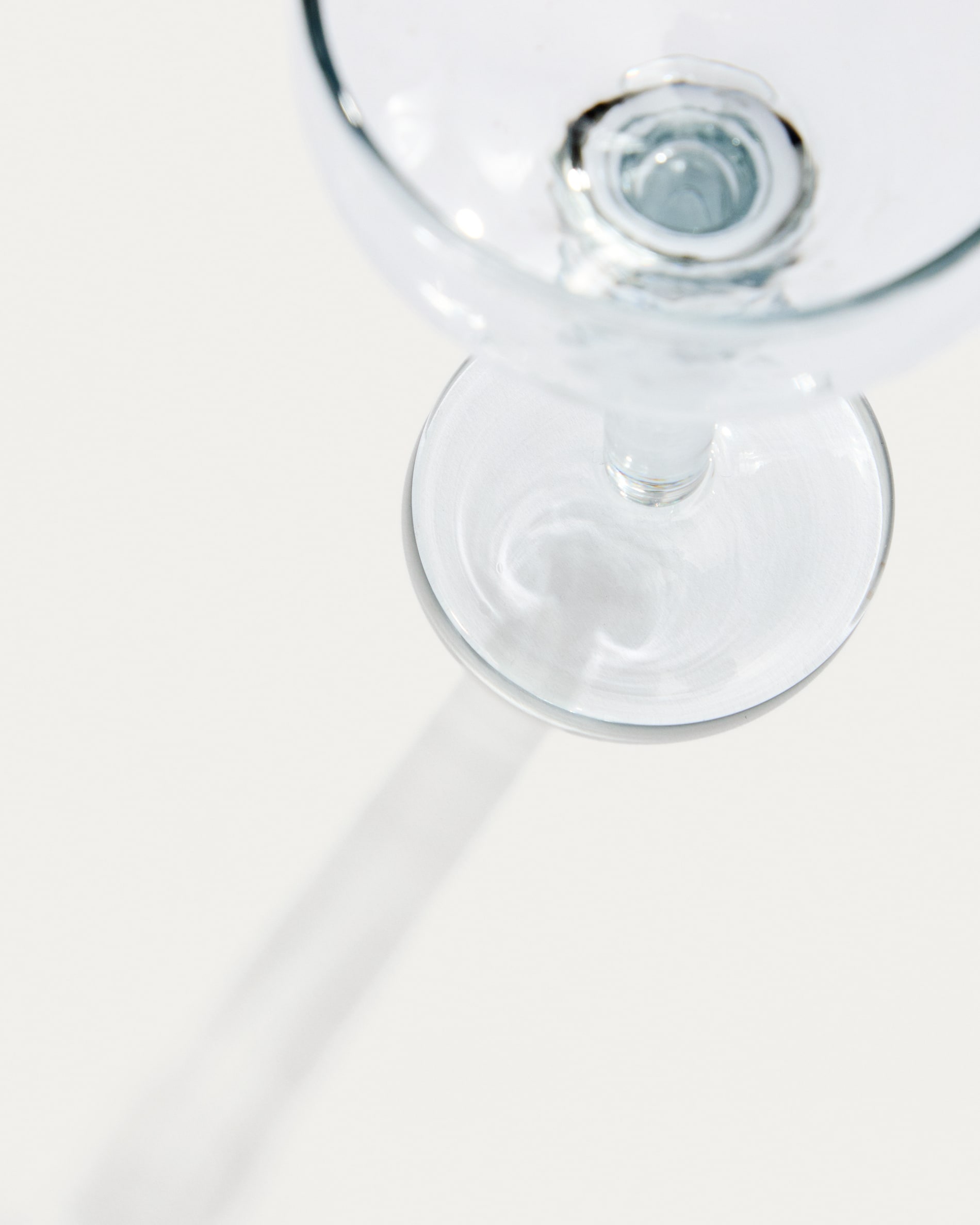 Vinea wine glass made of recycled glass
