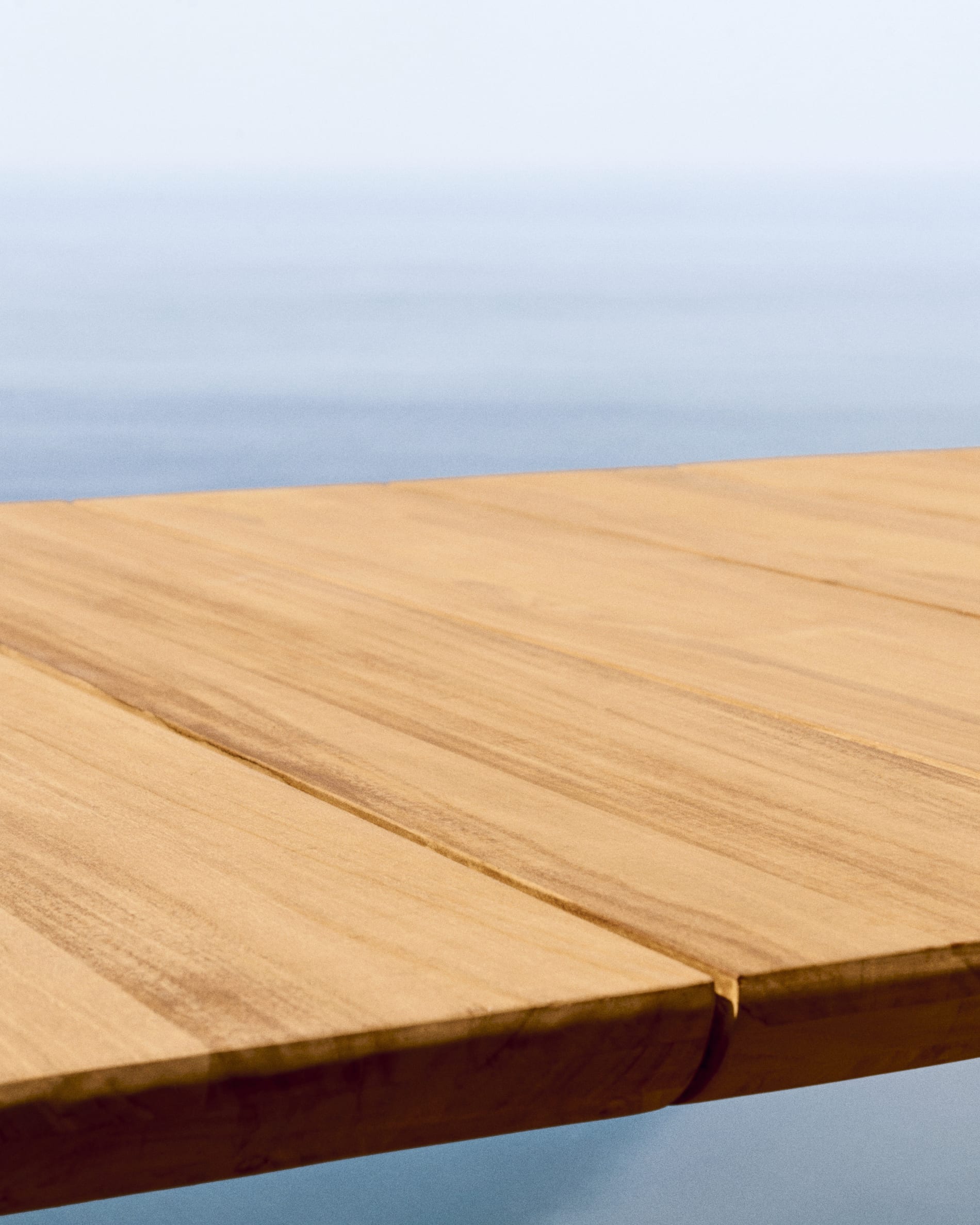 Icaro table made from solid teak wood, 220 x 102 cm, FSC 100%