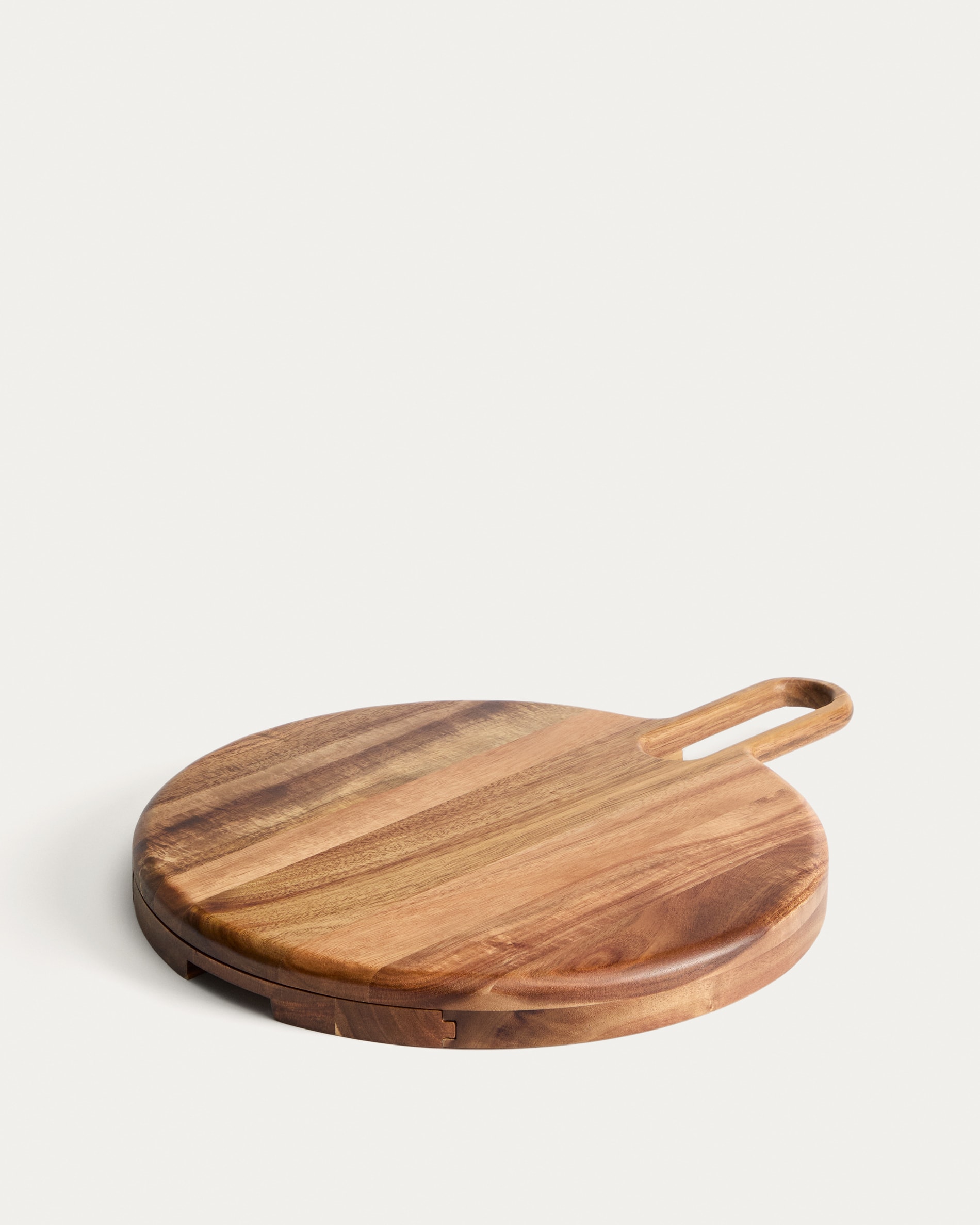 Ensemble Blera couverts et planche à fromages en bois d’acacia FSC100%