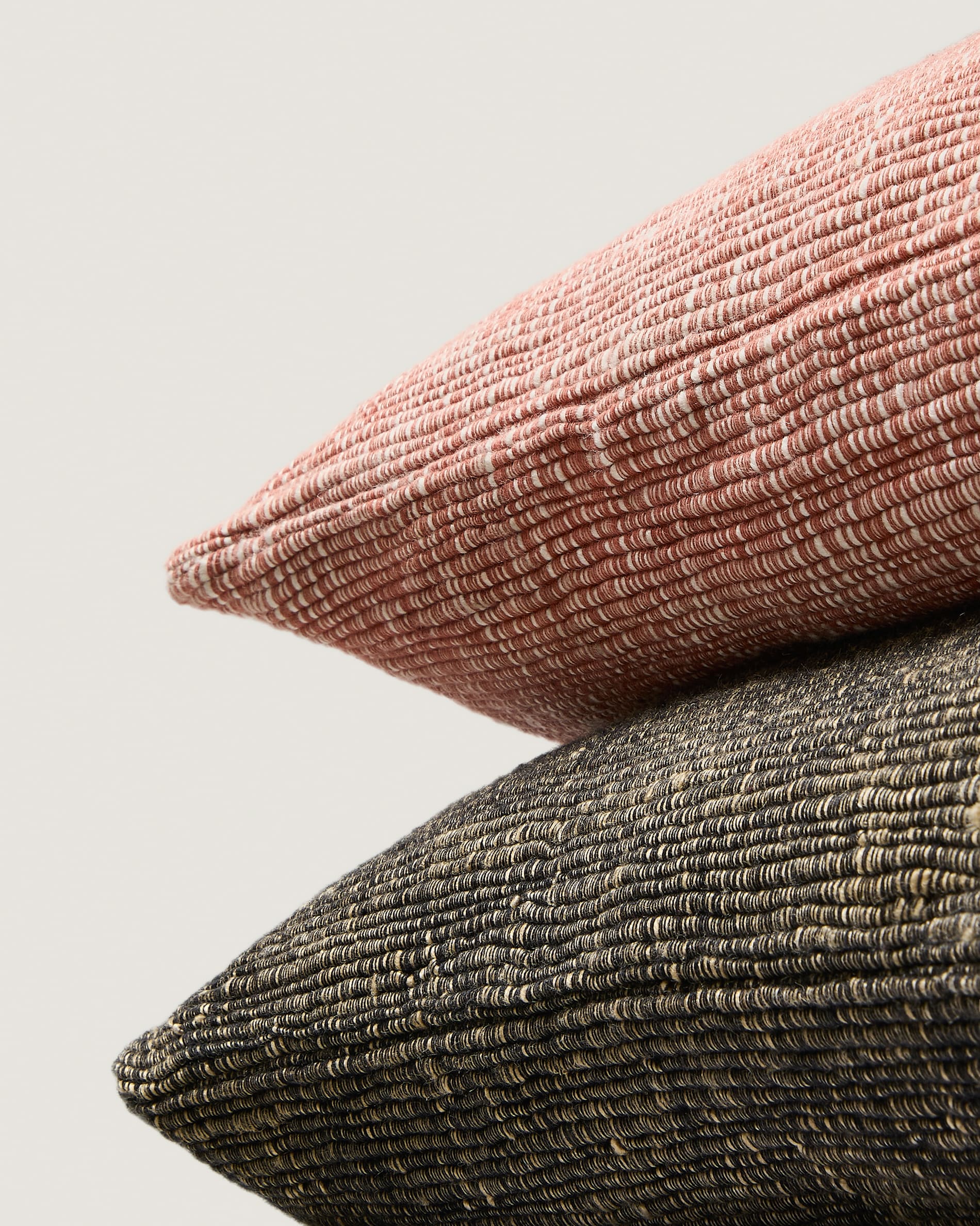 Machiel cushion cover in green viscose jacquard 50 x 50 cm