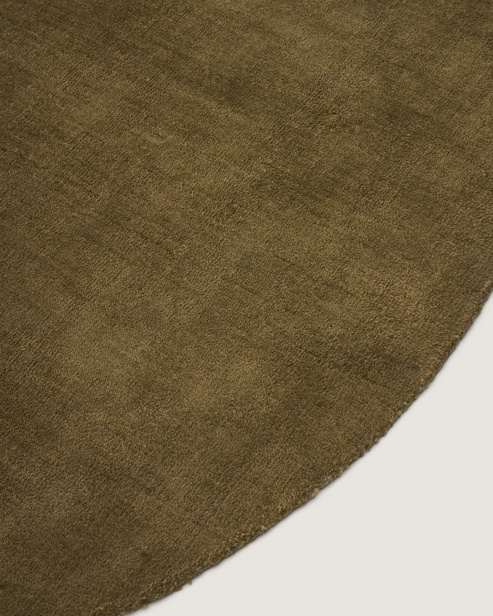 Empuries green round rug Ø200cm