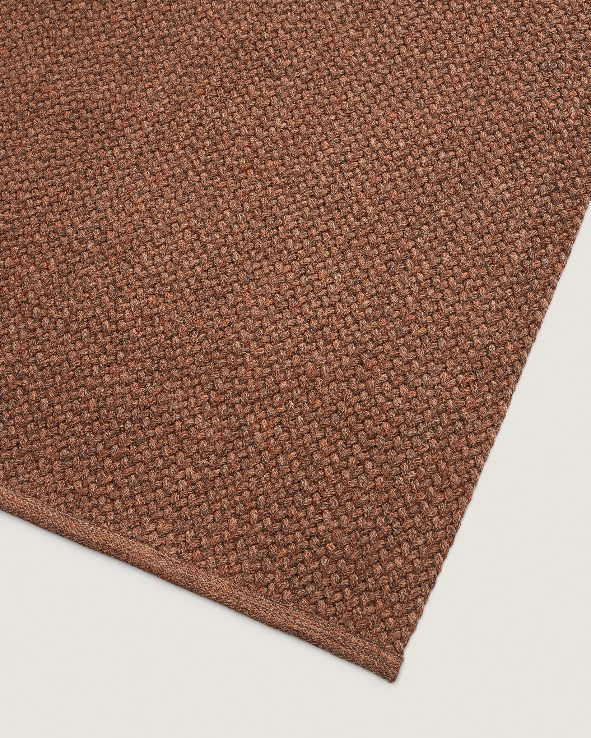 Rug Despas in synthetic fibers terracotta 160 x 230 cm
