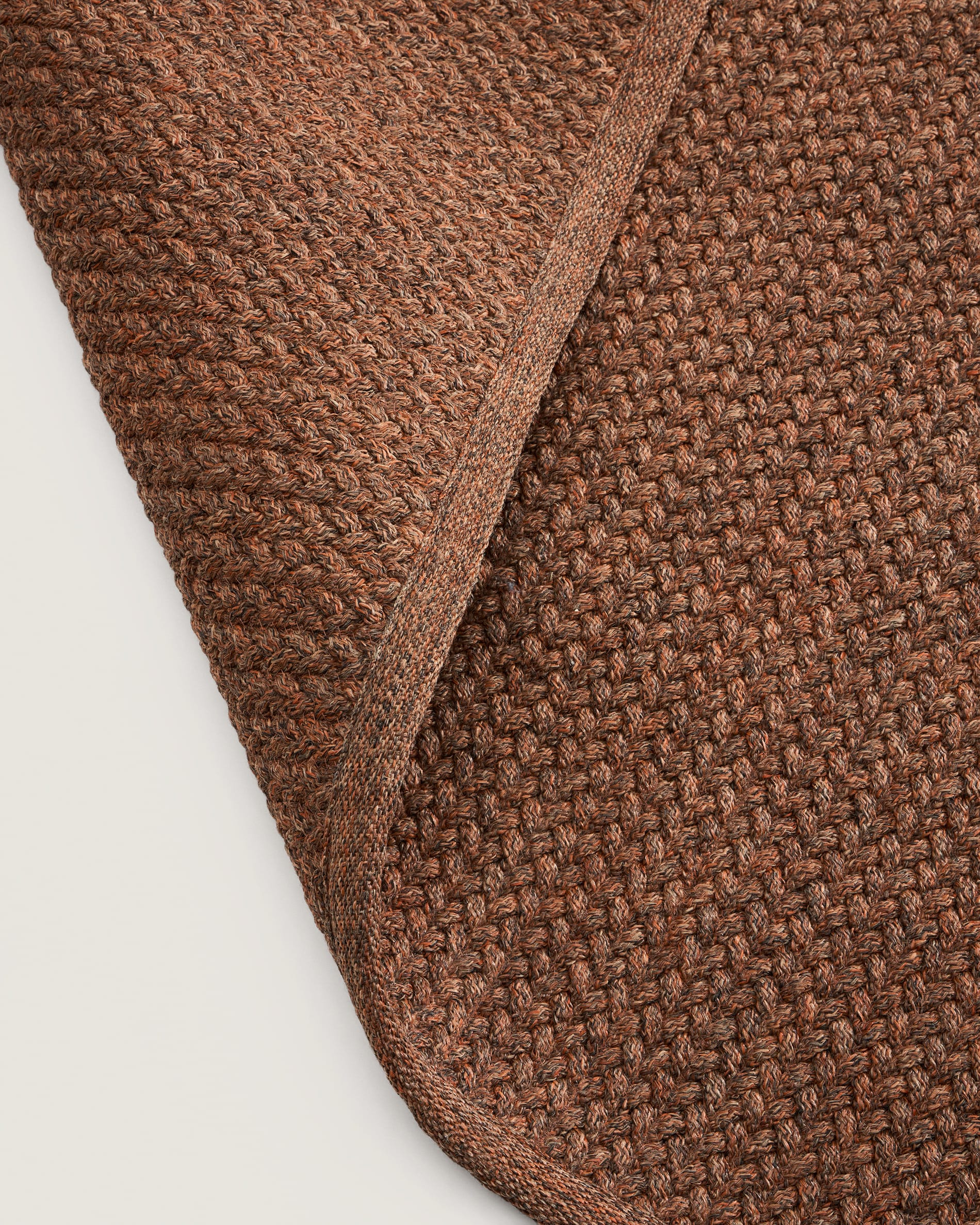 Rug Despas in synthetic fibers terracotta 160 x 230 cm