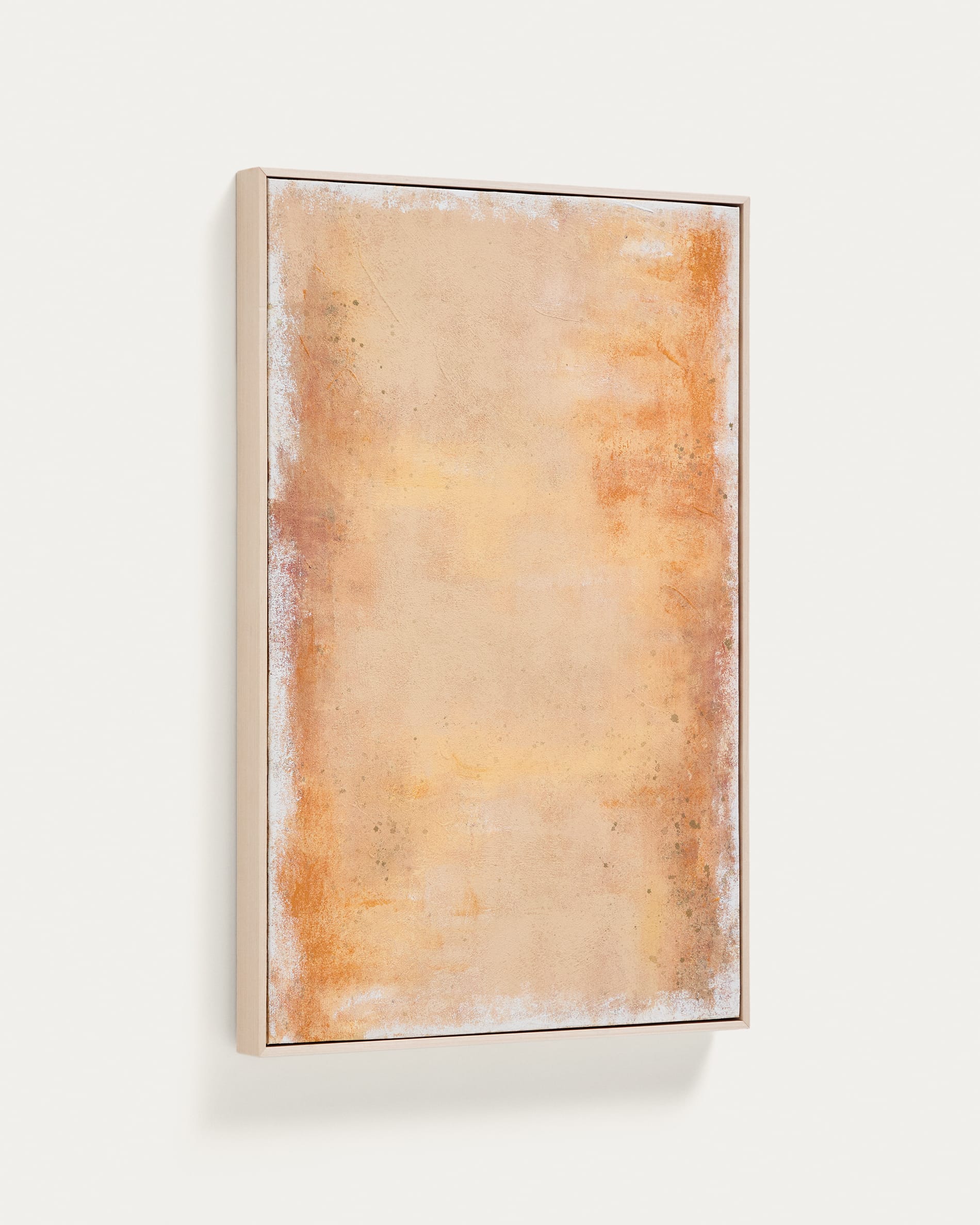 Selnar yellow abstract picture 60 x 90cm