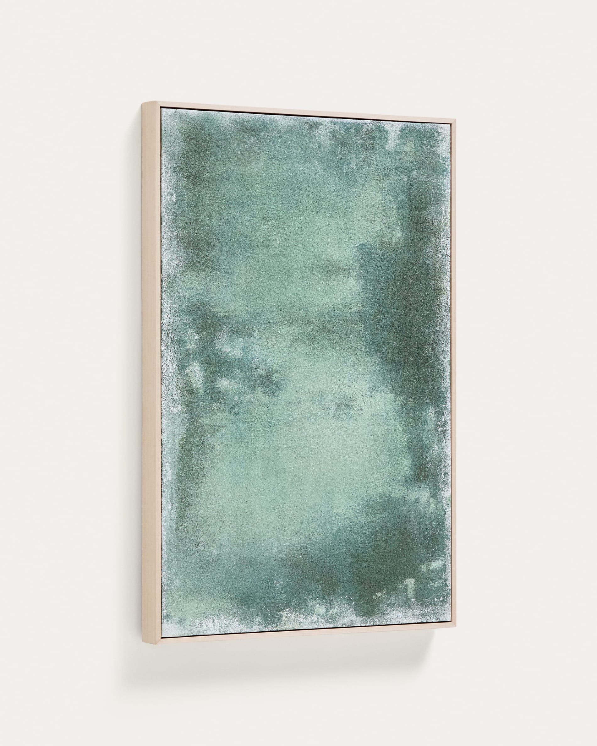 Selnar green abstract picture 60 x 90cm
