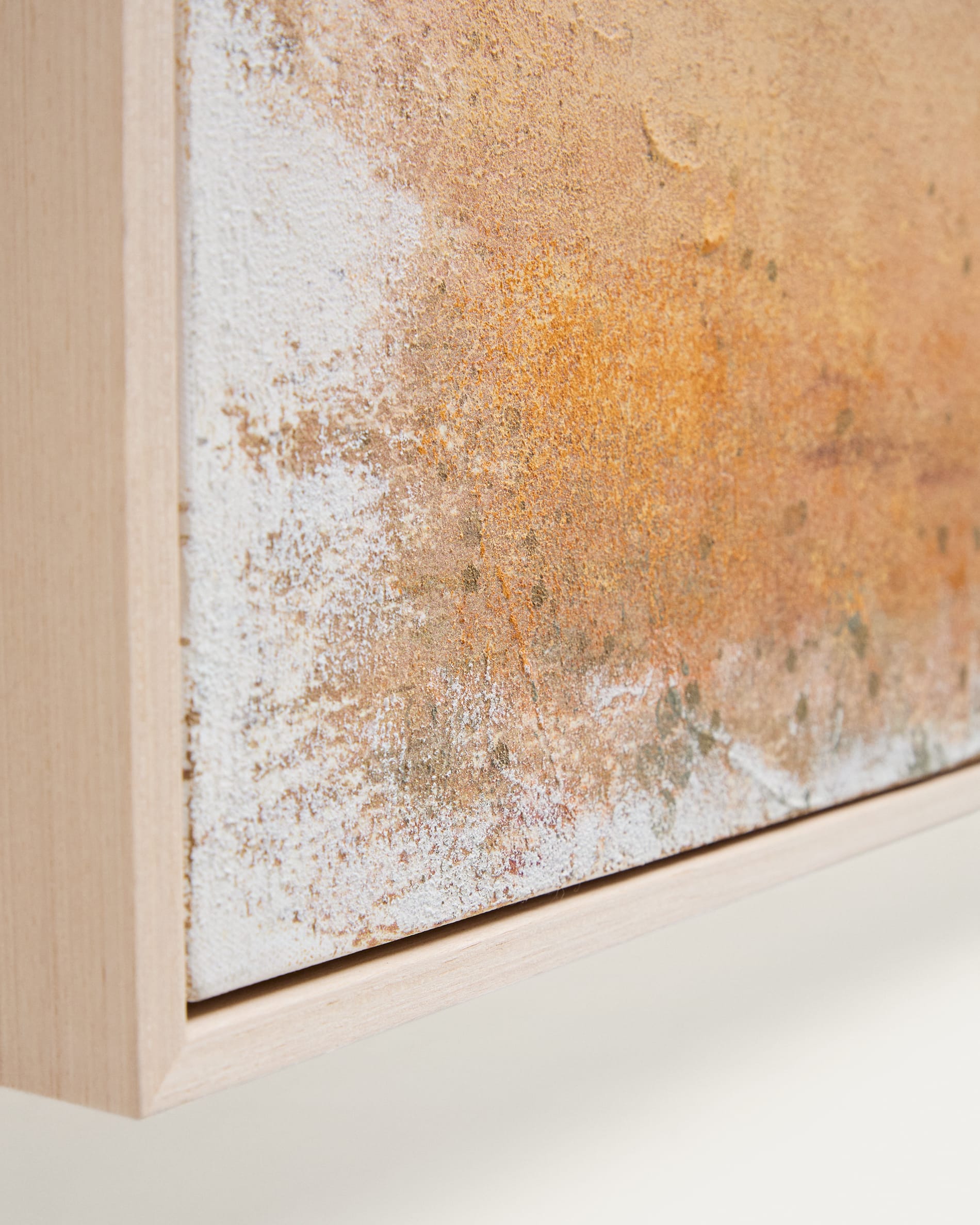 Selnar yellow abstract picture 182 x 47cm