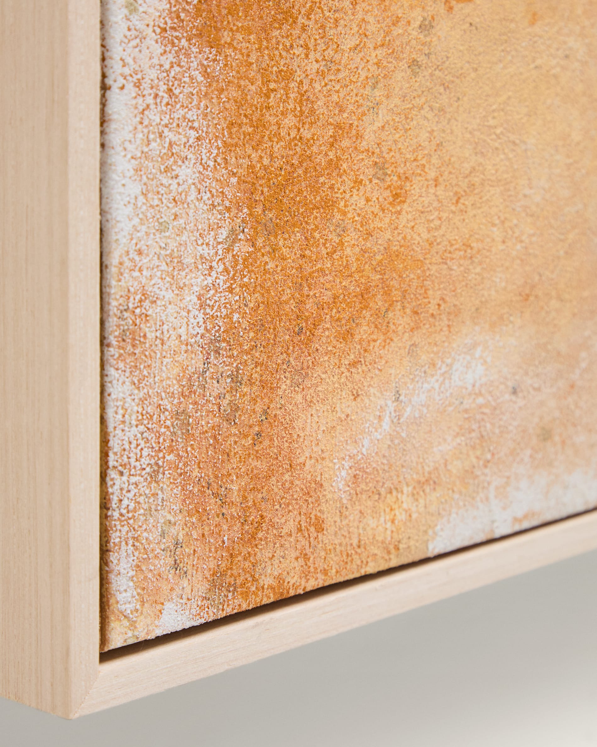 Selnar yellow abstract picture 60 x 90cm