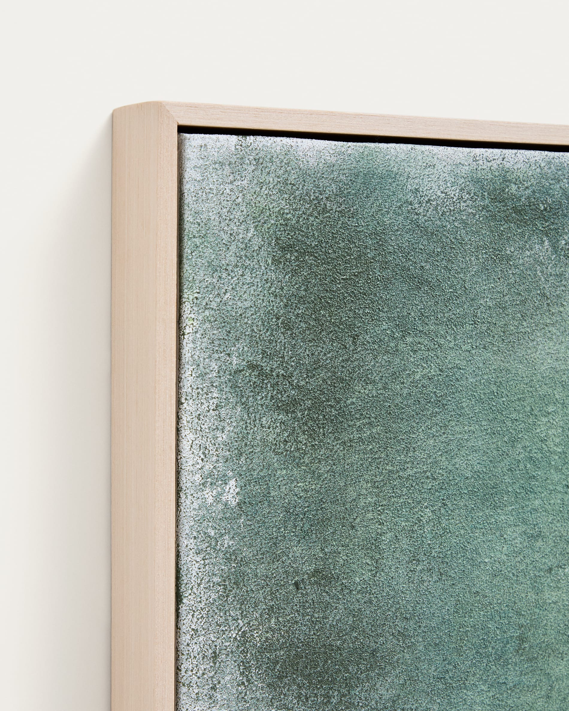 Selnar green abstract picture 60 x 90cm