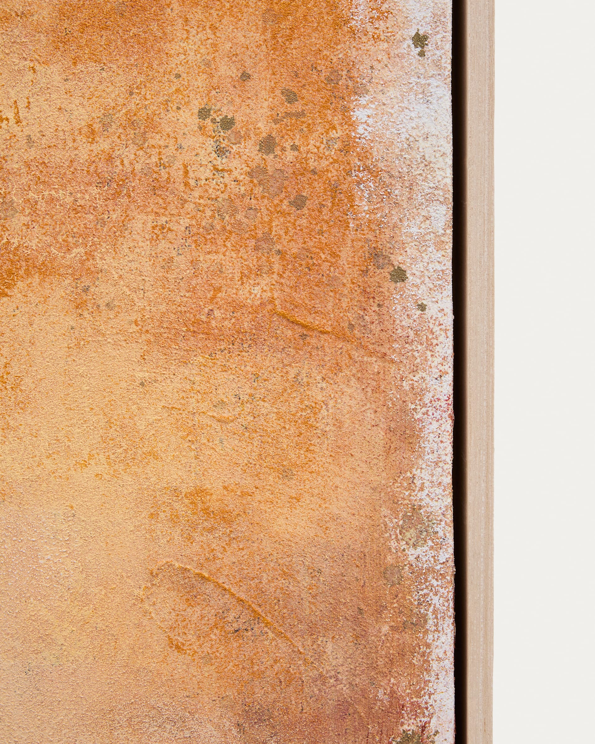 Selnar yellow abstract picture 60 x 90cm