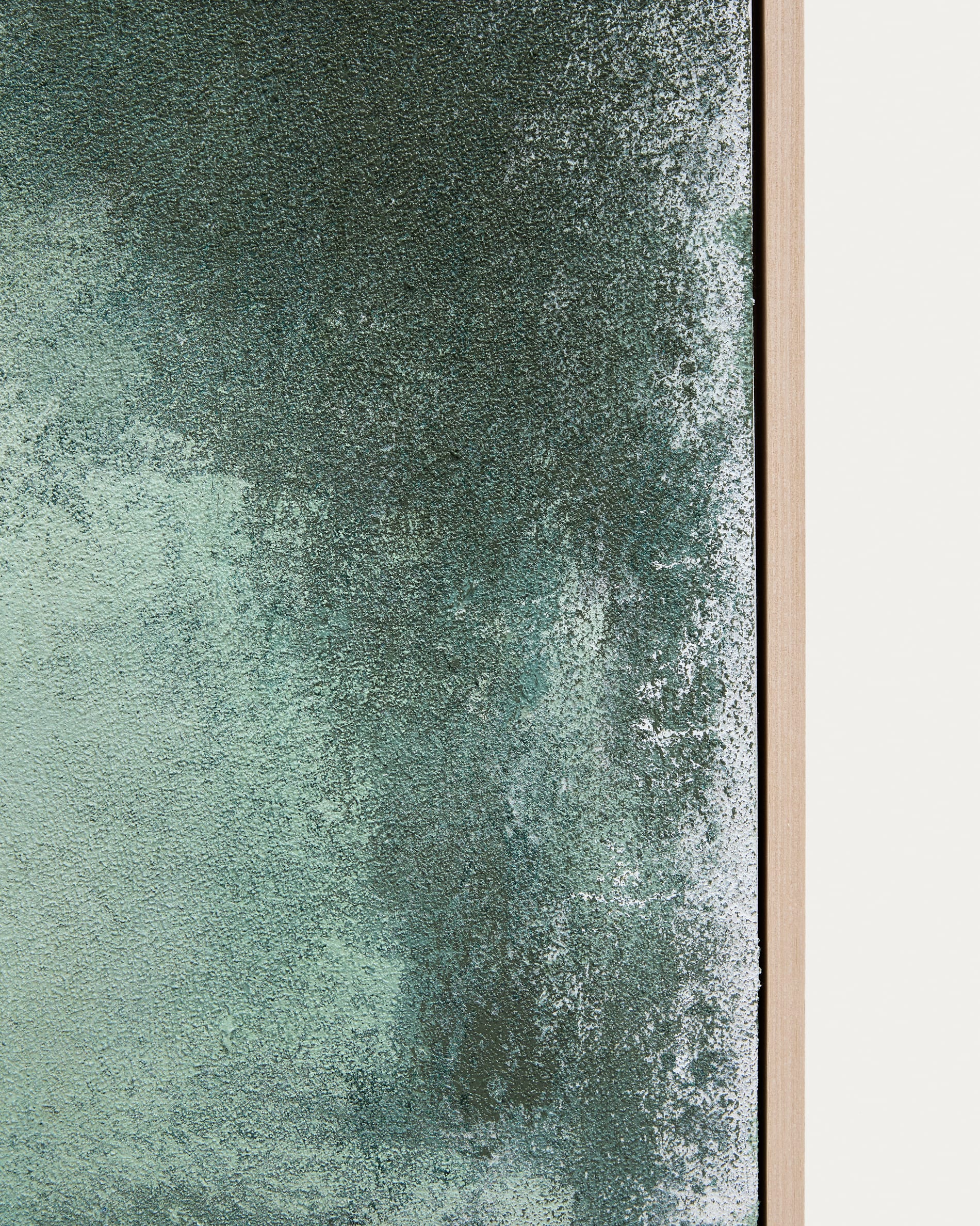 Selnar green abstract picture 60 x 90cm