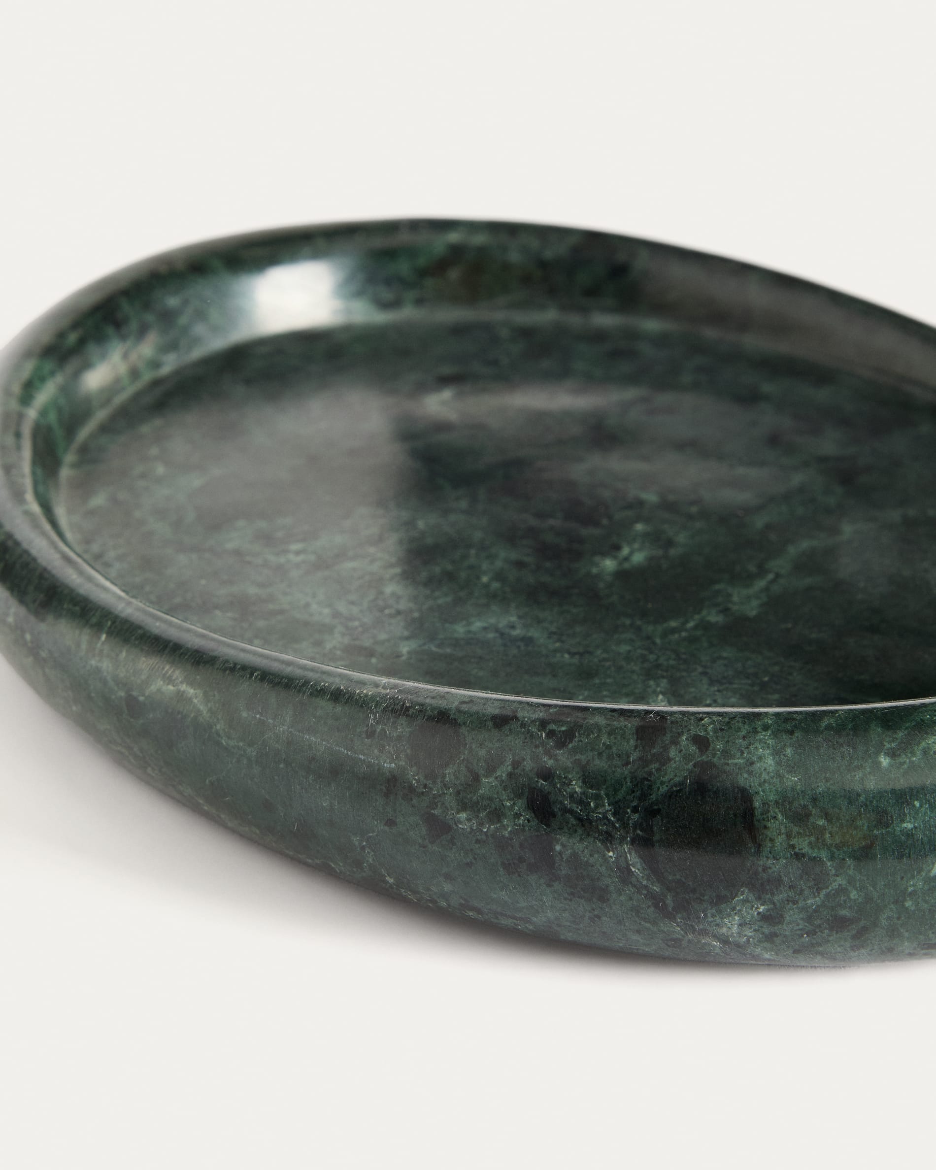 Lenorel tray in green marble 30 x 23 cm