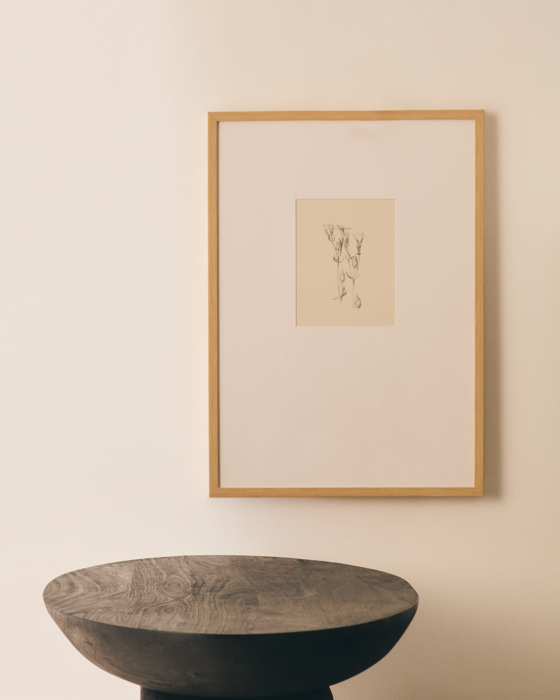 Lirena picture with botanical illustration 50 x 70cm