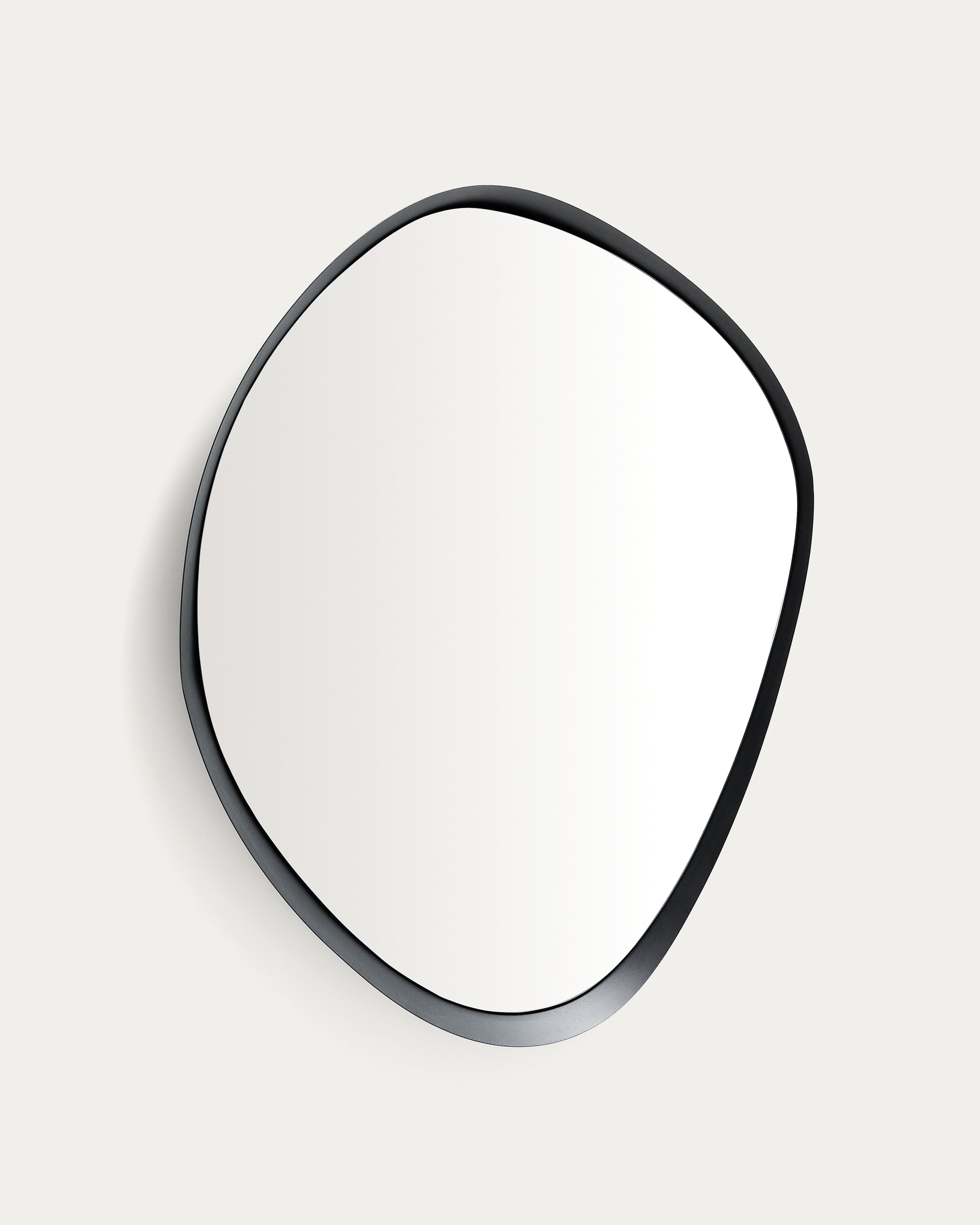Tebel black metal mirror 85 x 93.5 cm