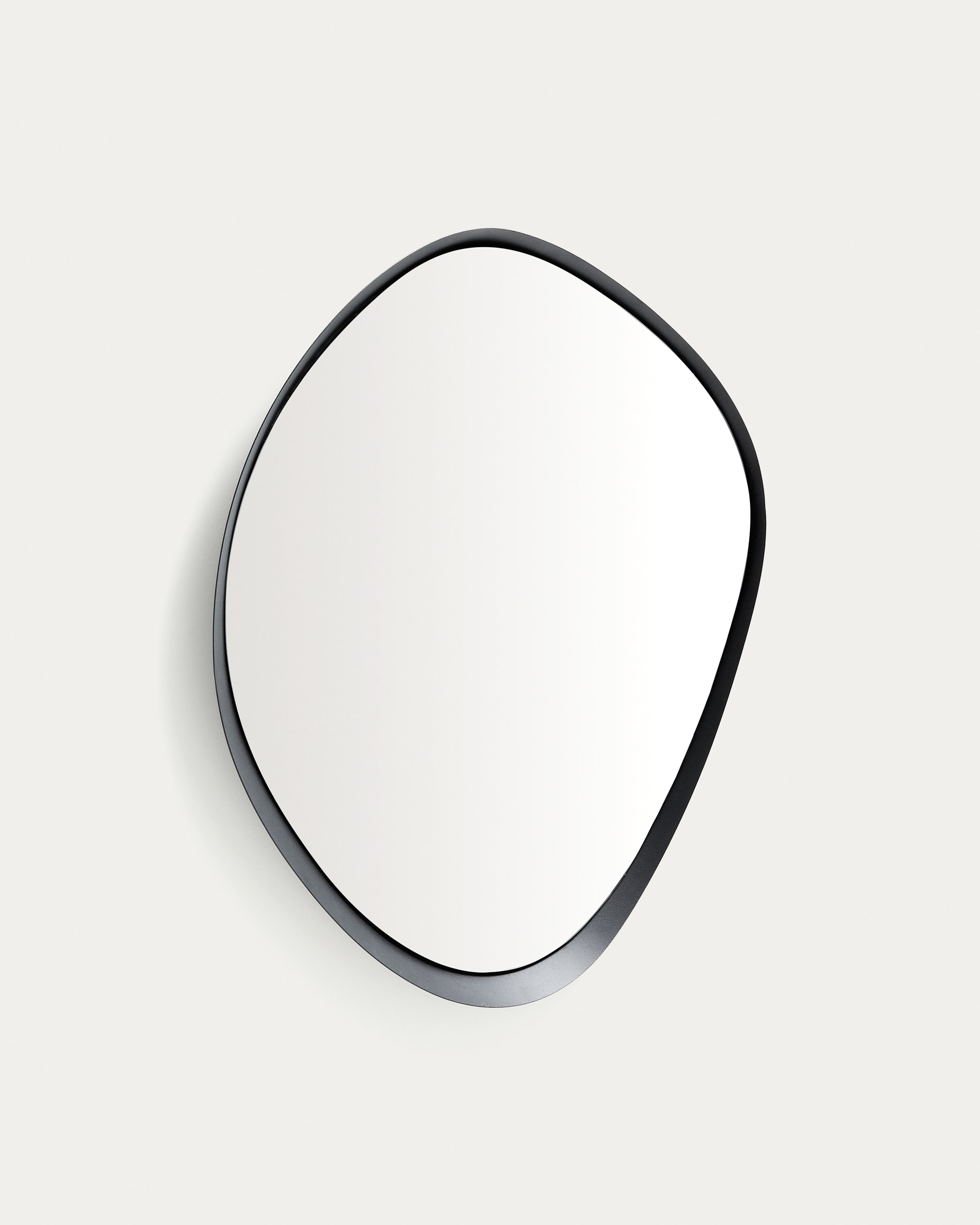 Tebel black metal mirror 67.5 x 74.5cm