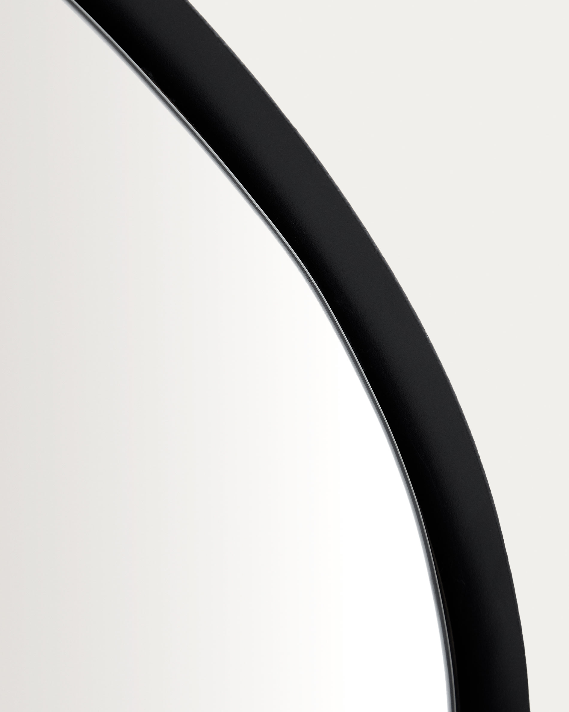 Tebel black metal mirror 67.5 x 74.5cm