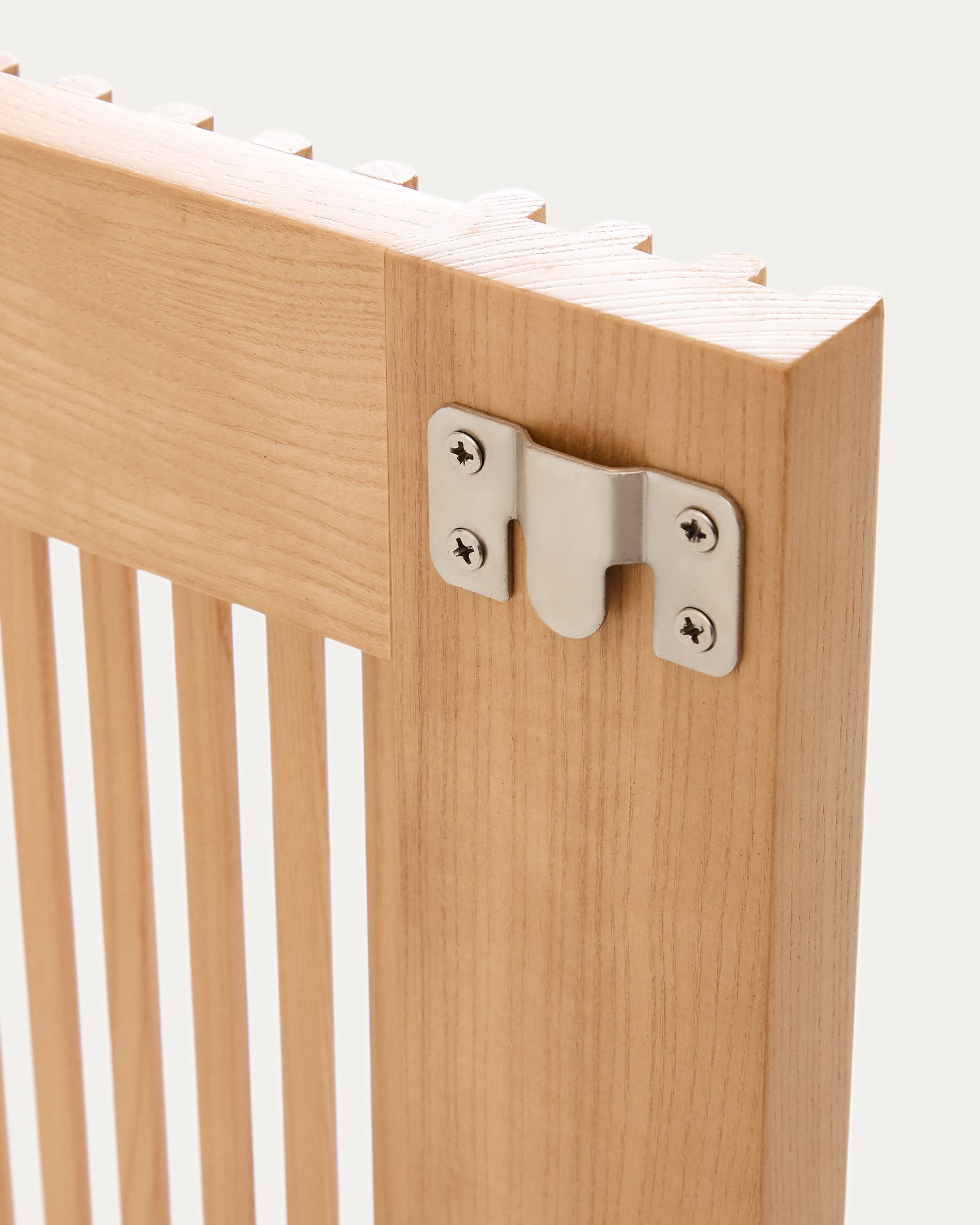 Beyla solid ash wood headboard for a bed up to 180 cm FSC 100%
