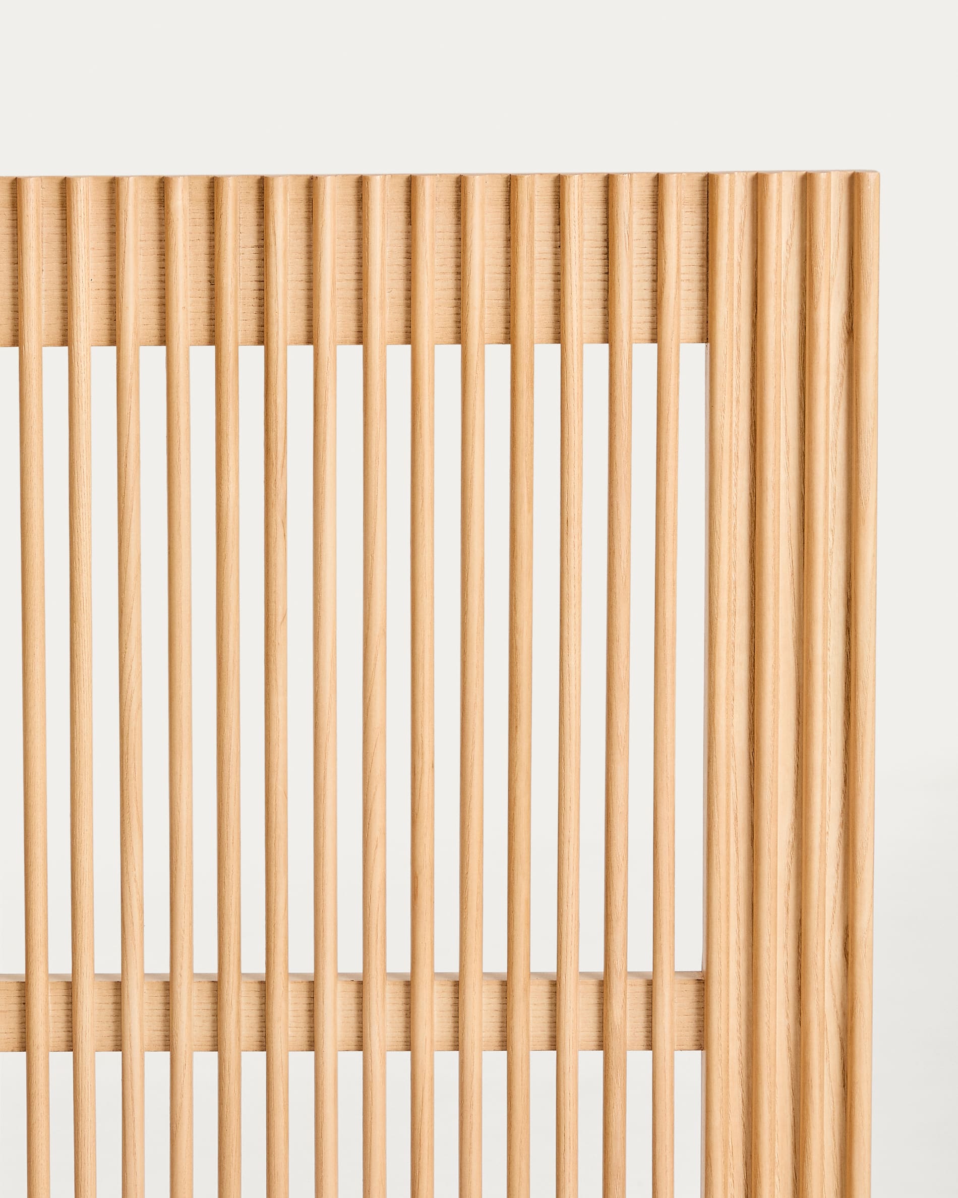 Beyla solid ash wood headboard for a bed up to 180 cm FSC 100%