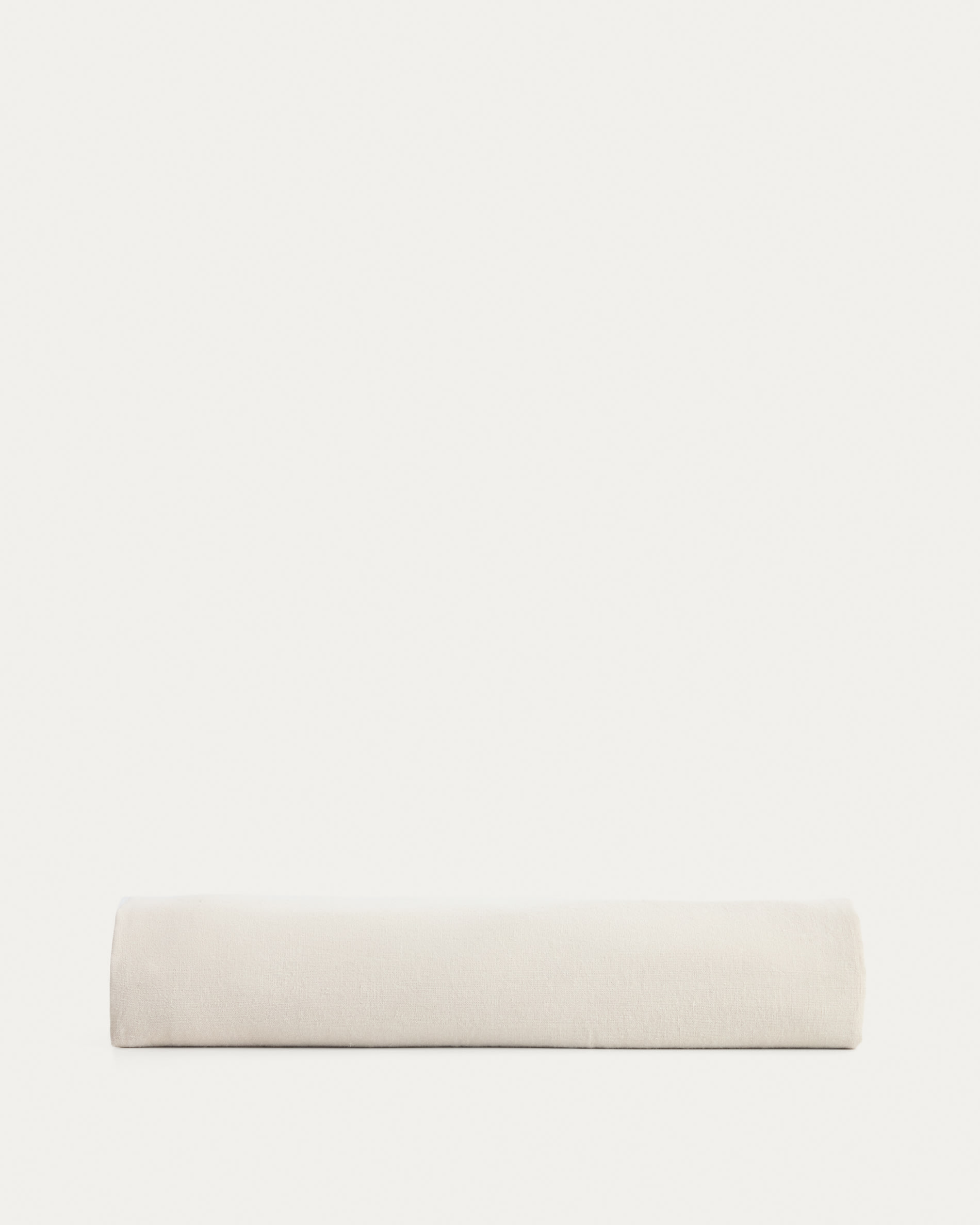 Aldine stone grey linen blend tablecloth 170 x 250 cm