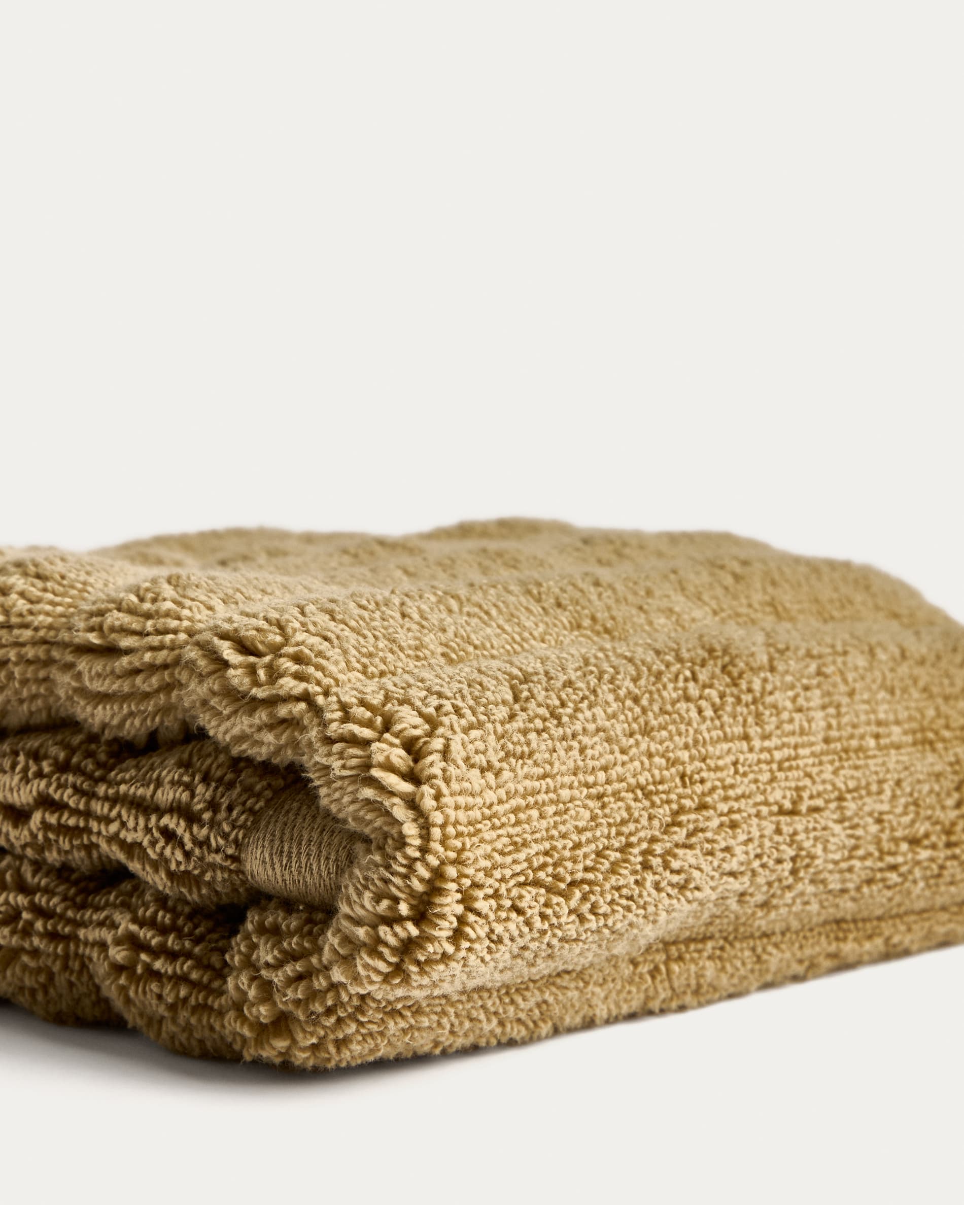 Navira 100% cotton light green face towel 30 x 50cm