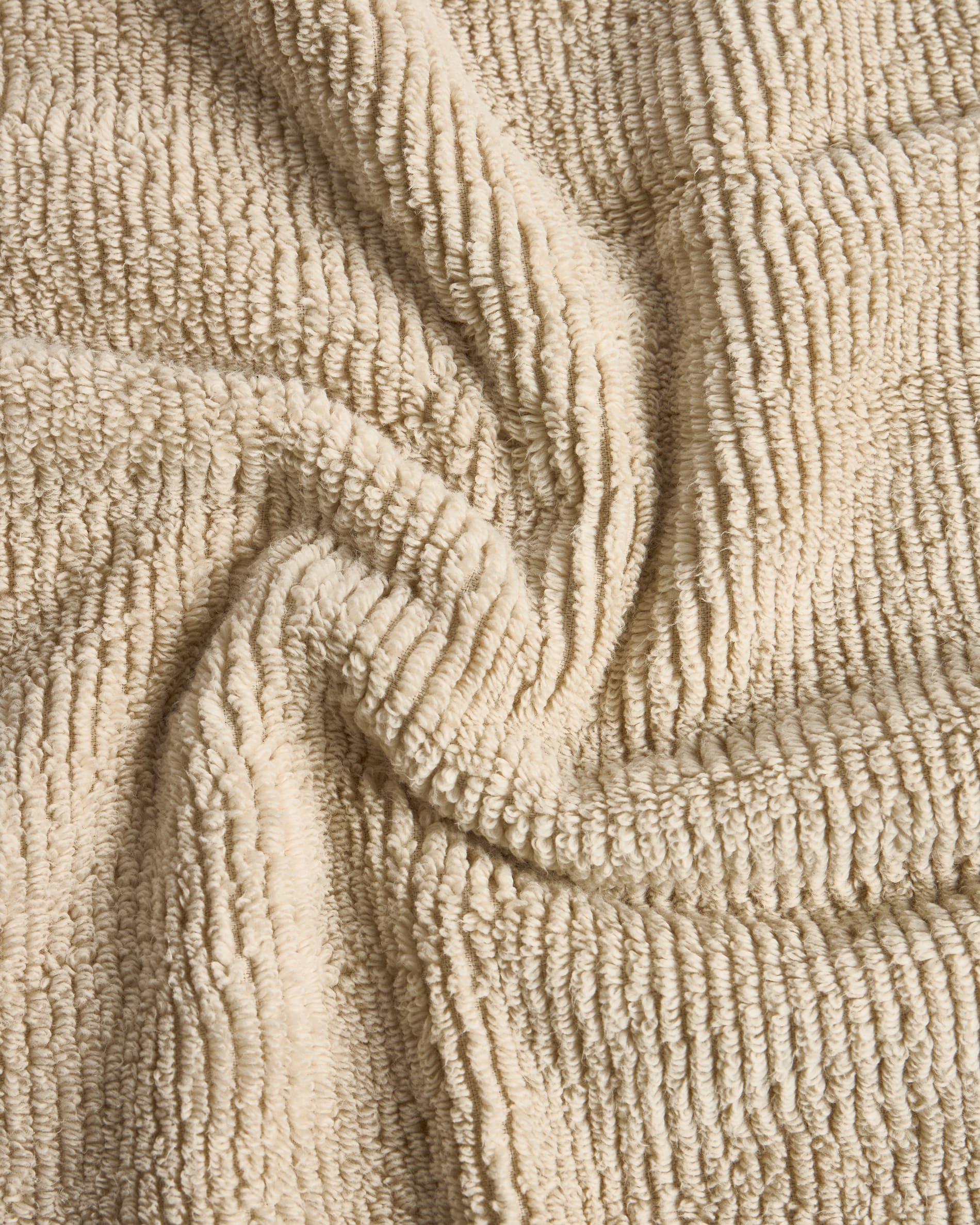 Olvira 100% cotton beige jacquard bath towel 70 x 140cm