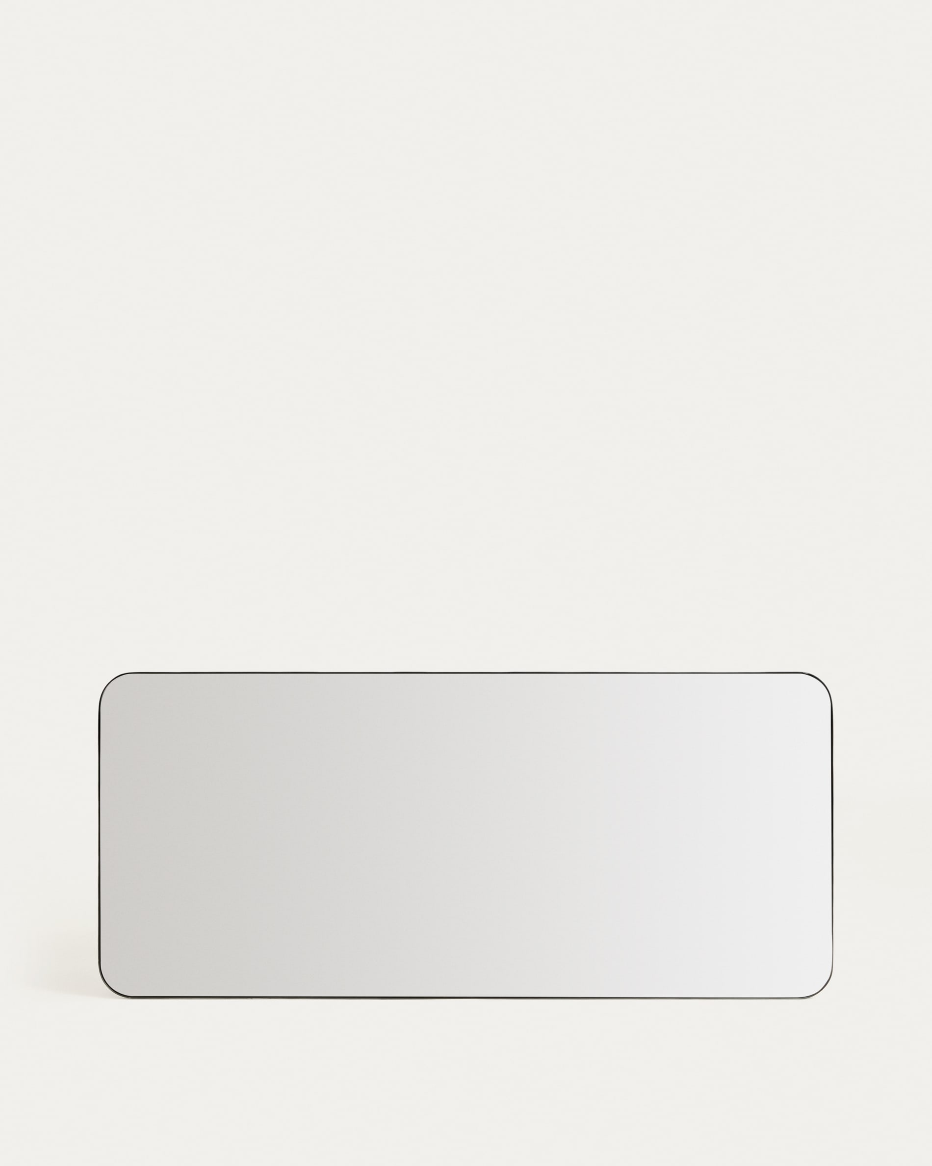 Marco black metal mirror 80 x 180cm