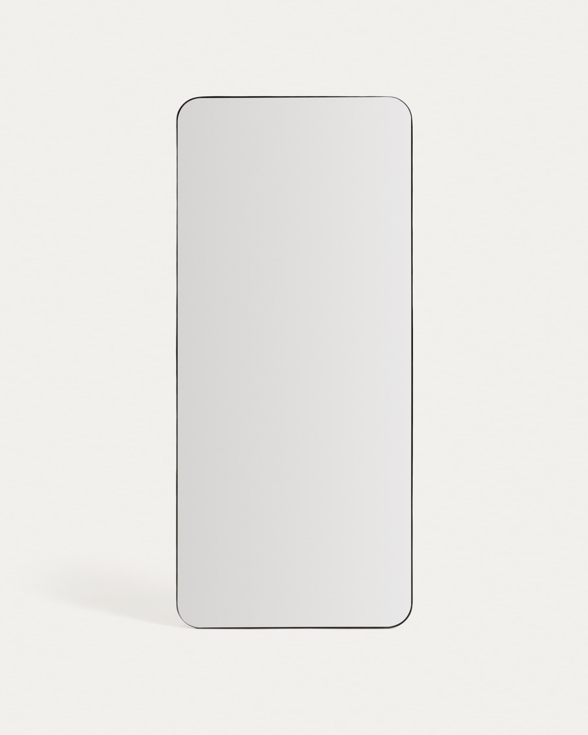 Marco black metal mirror 80 x 180cm