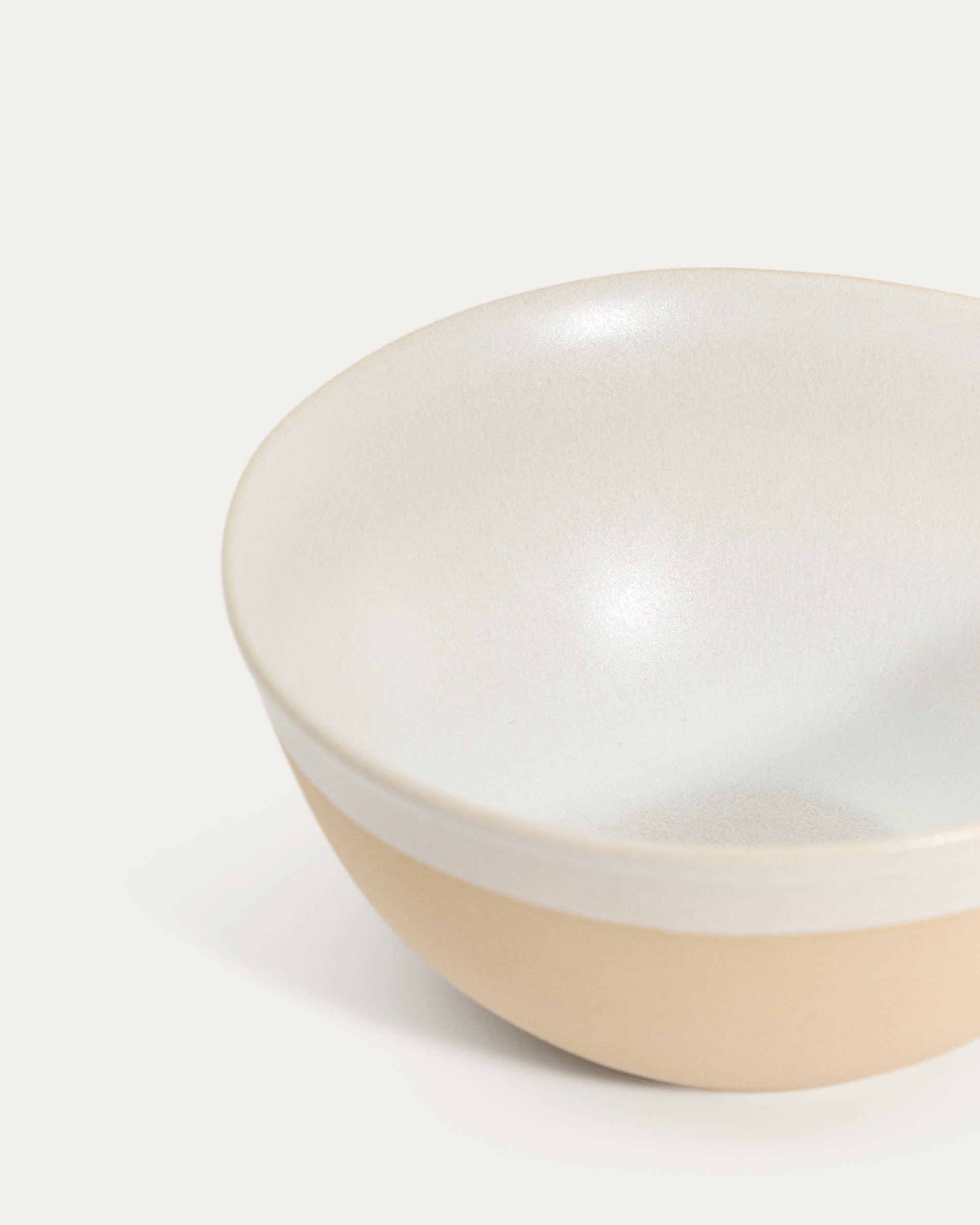 Beige Azir ceramic bowl