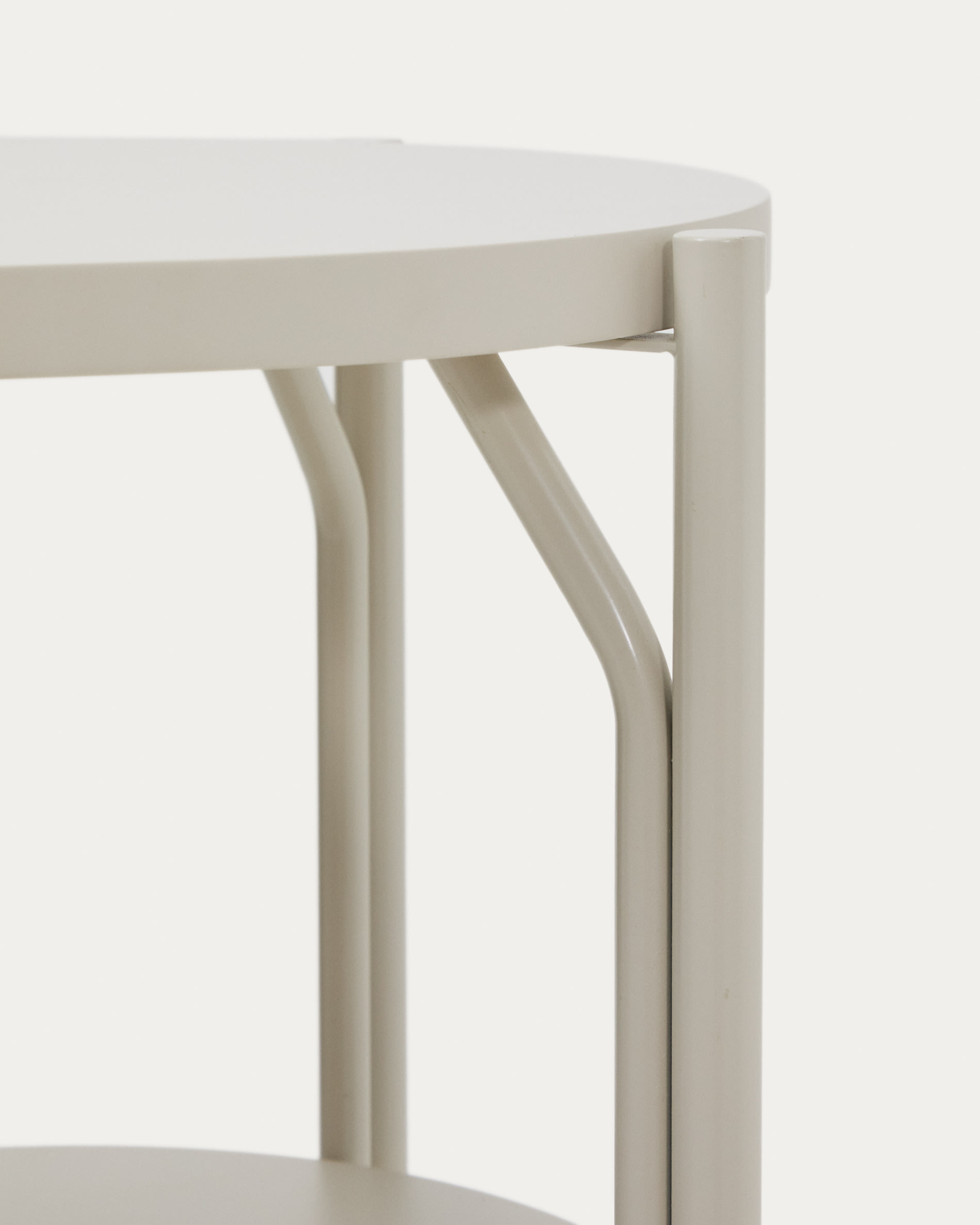 Arely bathroom vanity unit with steel structure and white lacquered MDF 60 x 40cm