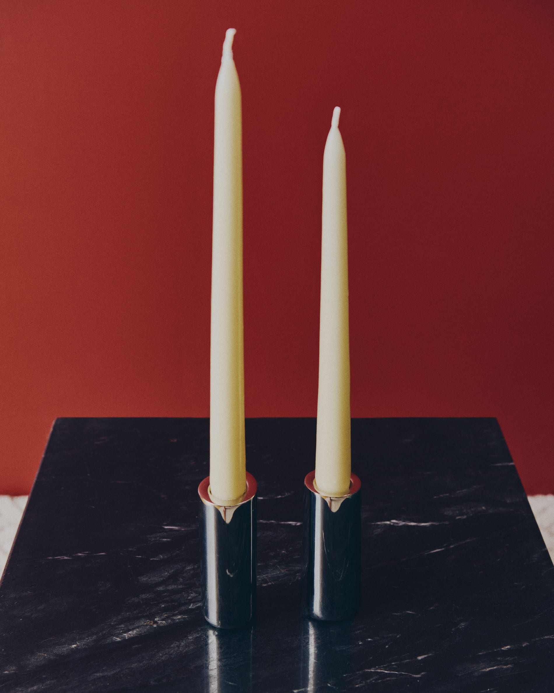 Talinen set of 4 white candles