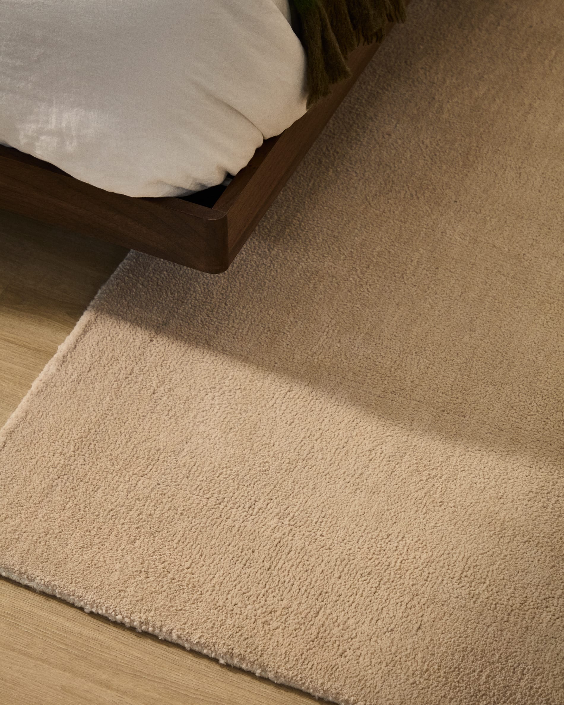 Empuries runner rug in ecru 80 x 200 cm