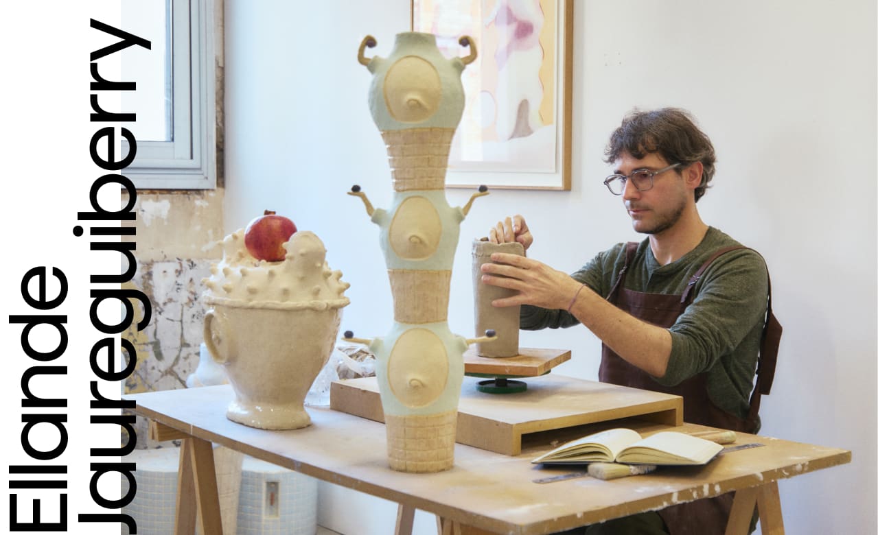 Artist Ellande Jaureguiberry