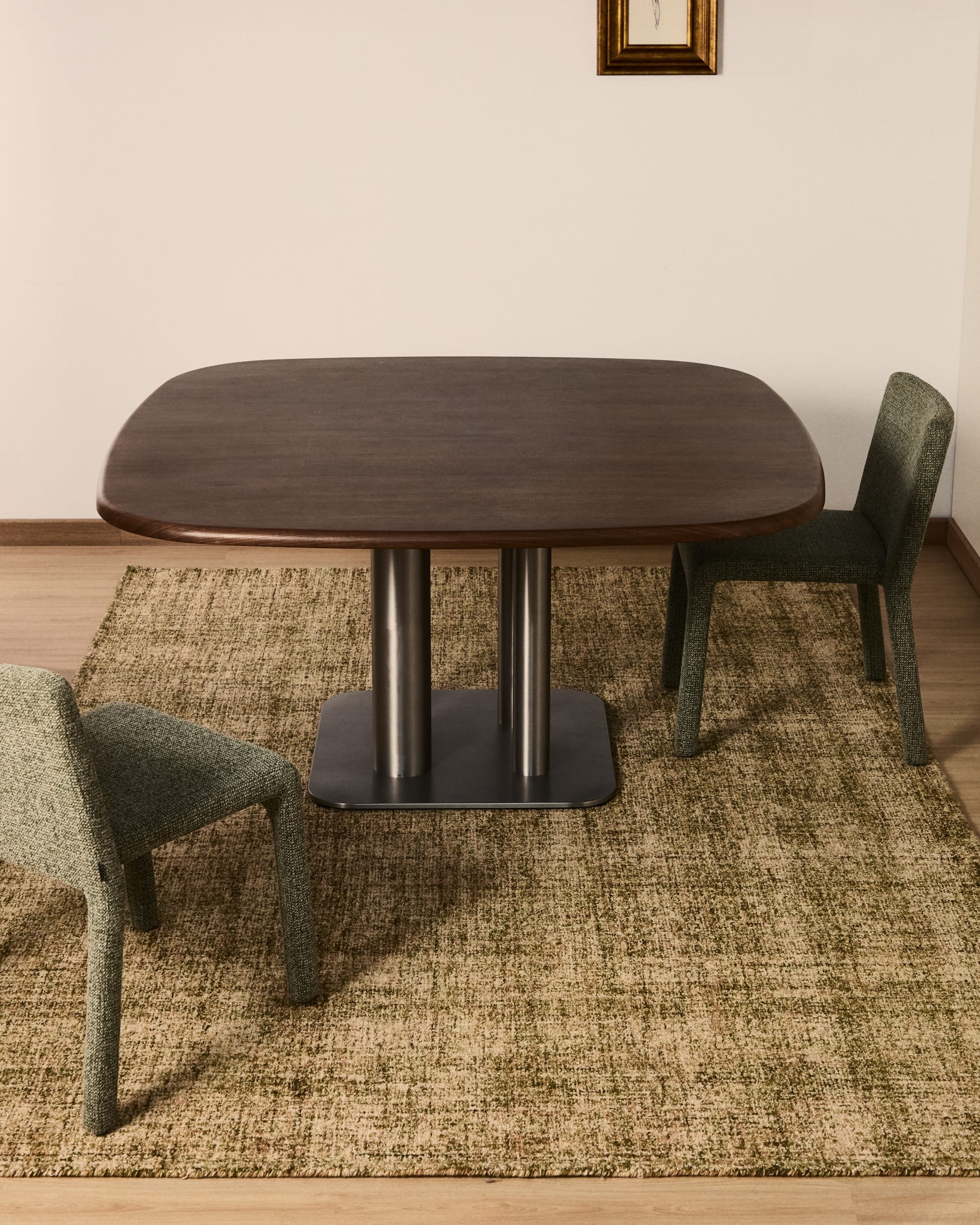 Zarn mini bouclé effect wool blend rug 200 x 300cm