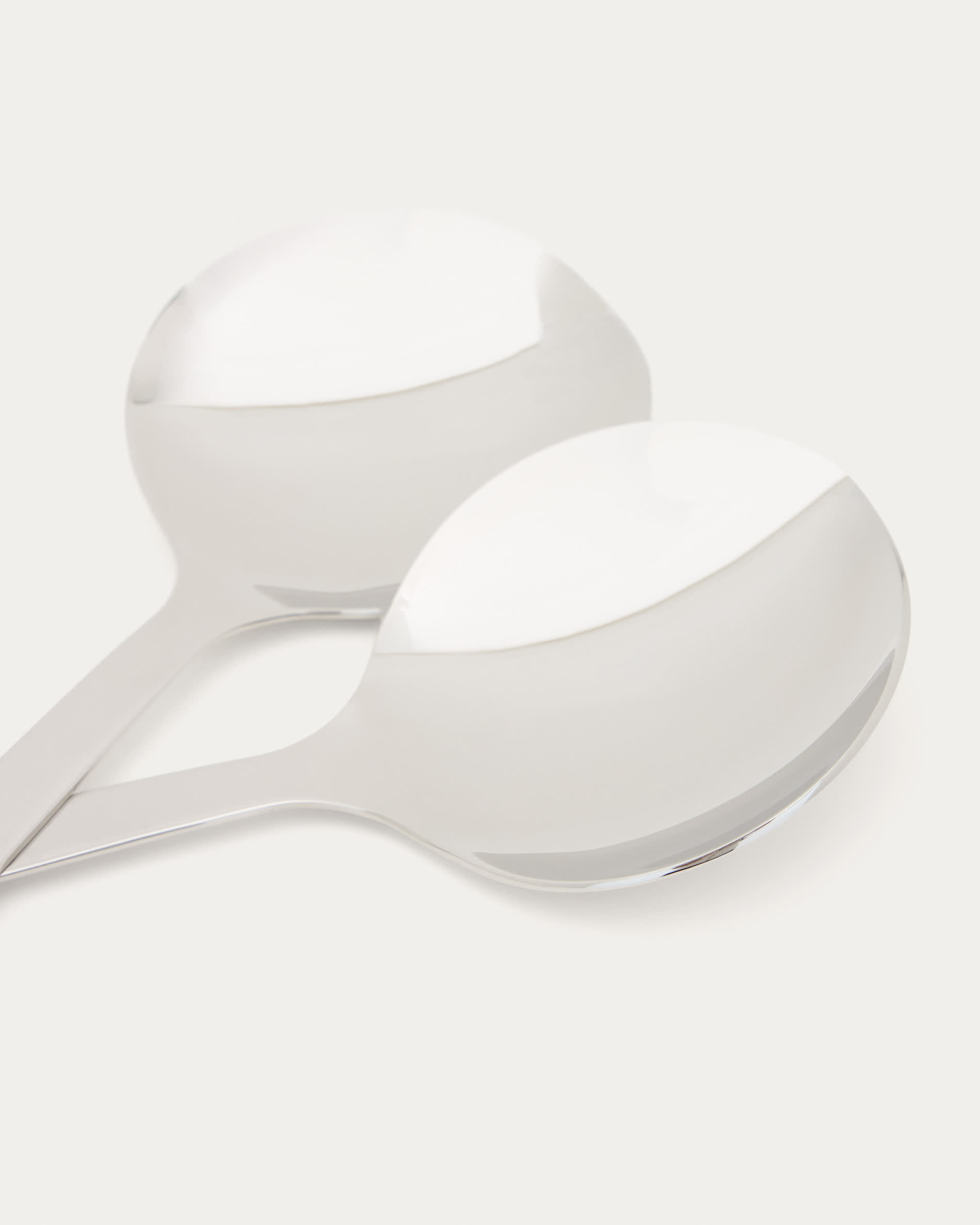 Nirela set of 2 stainless steel kitchen utensils