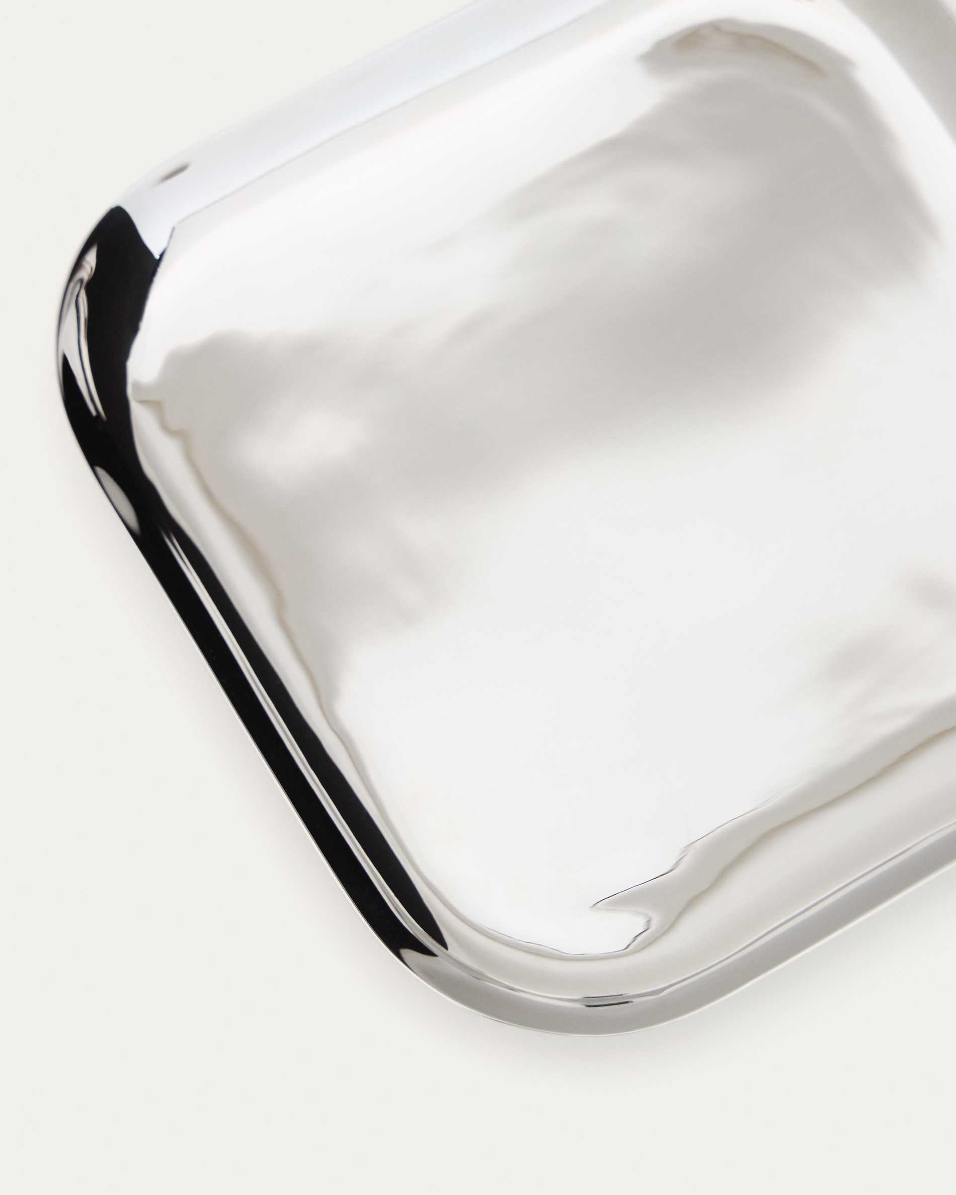 Nirela set of 2 stainless steel trays