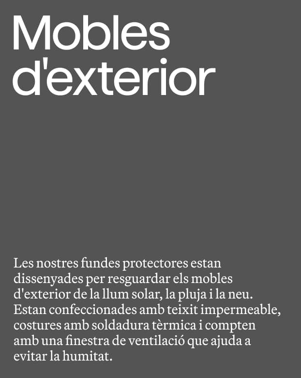 Muebles exterior Copy mantenimiento