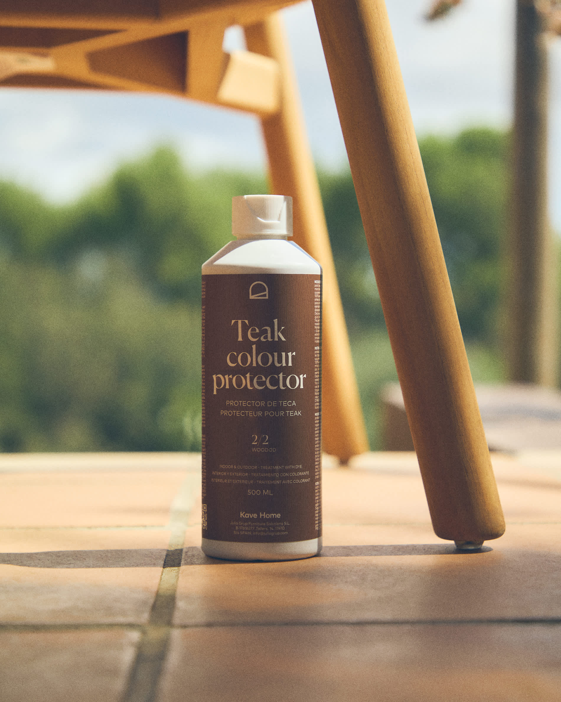 Sterina teak protector with toasted finish 500ml