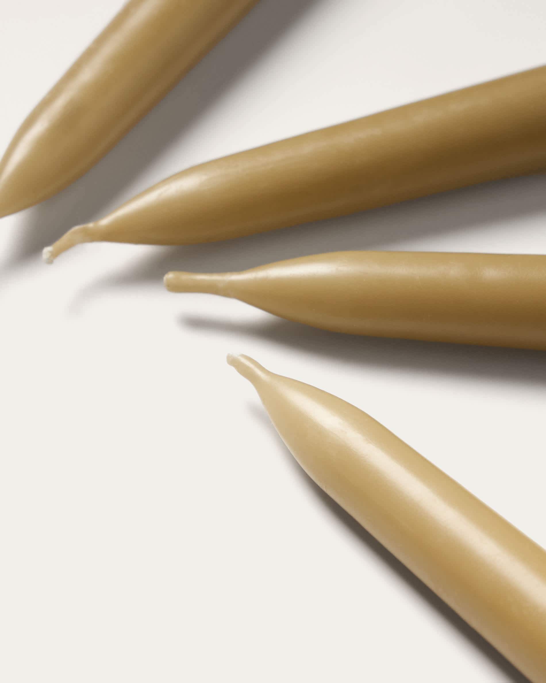 Talinen set of 4 beige candles