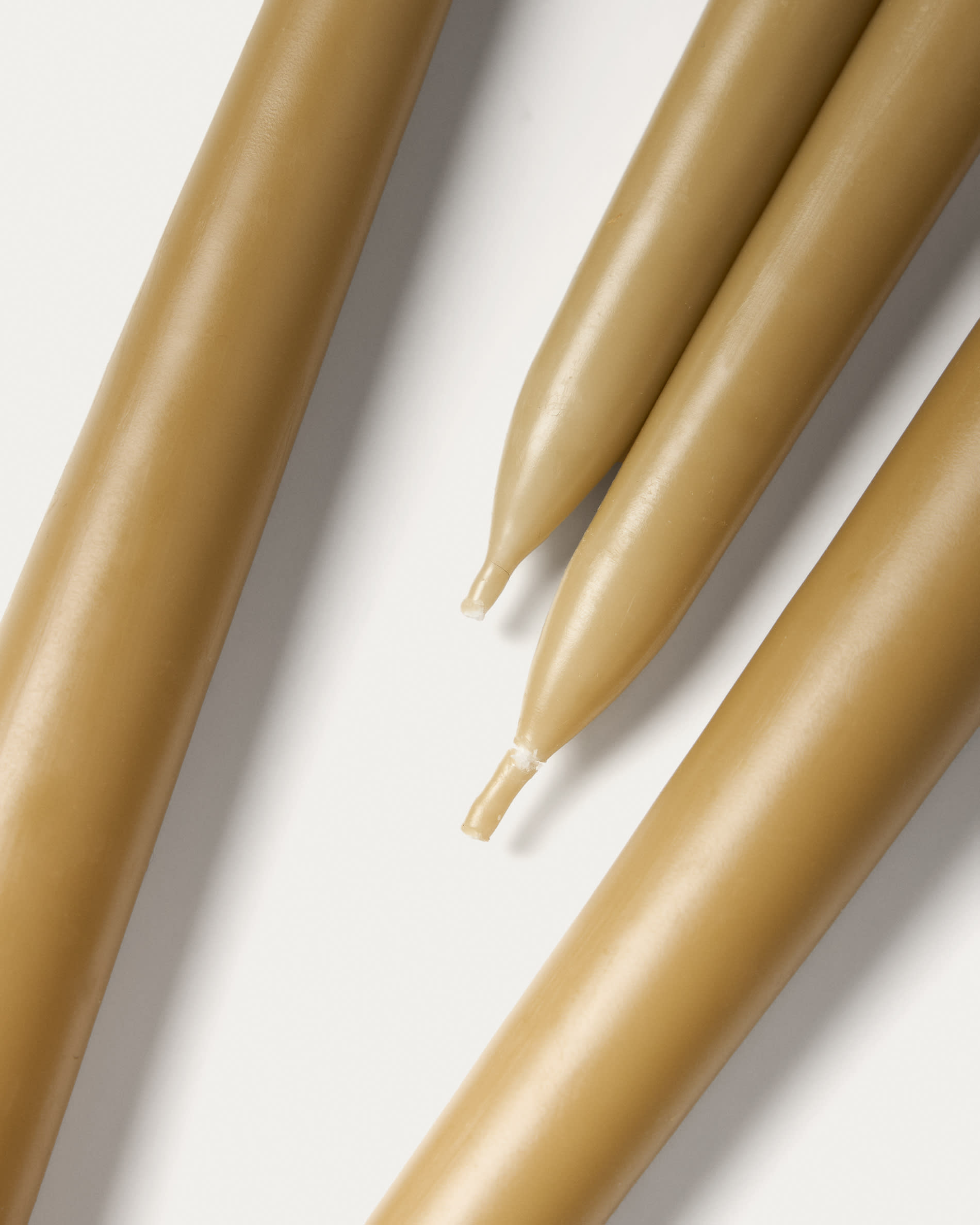 Talinen set of 4 beige candles