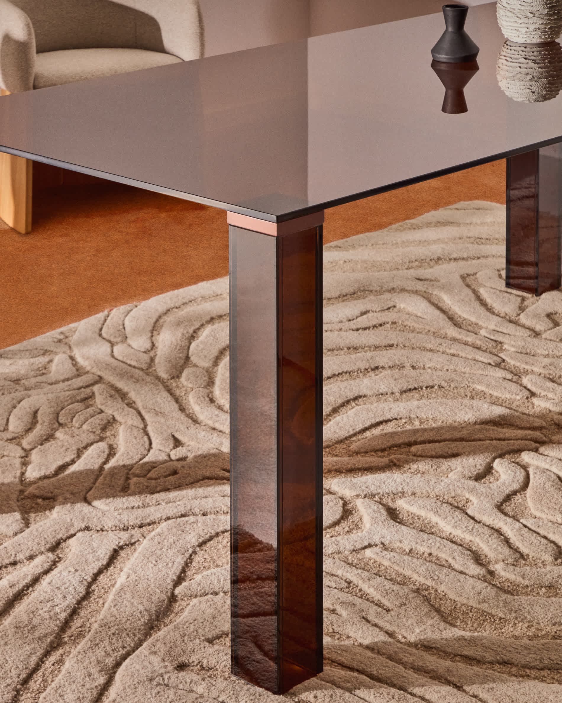 Table Adularia en verre trempé — Kave Home