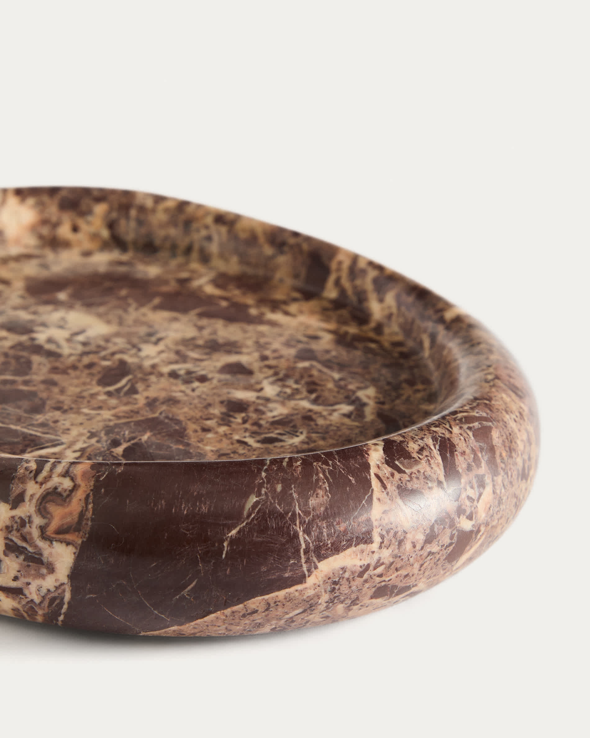 Lenorel tray in maroon marble 30 x 23 cm