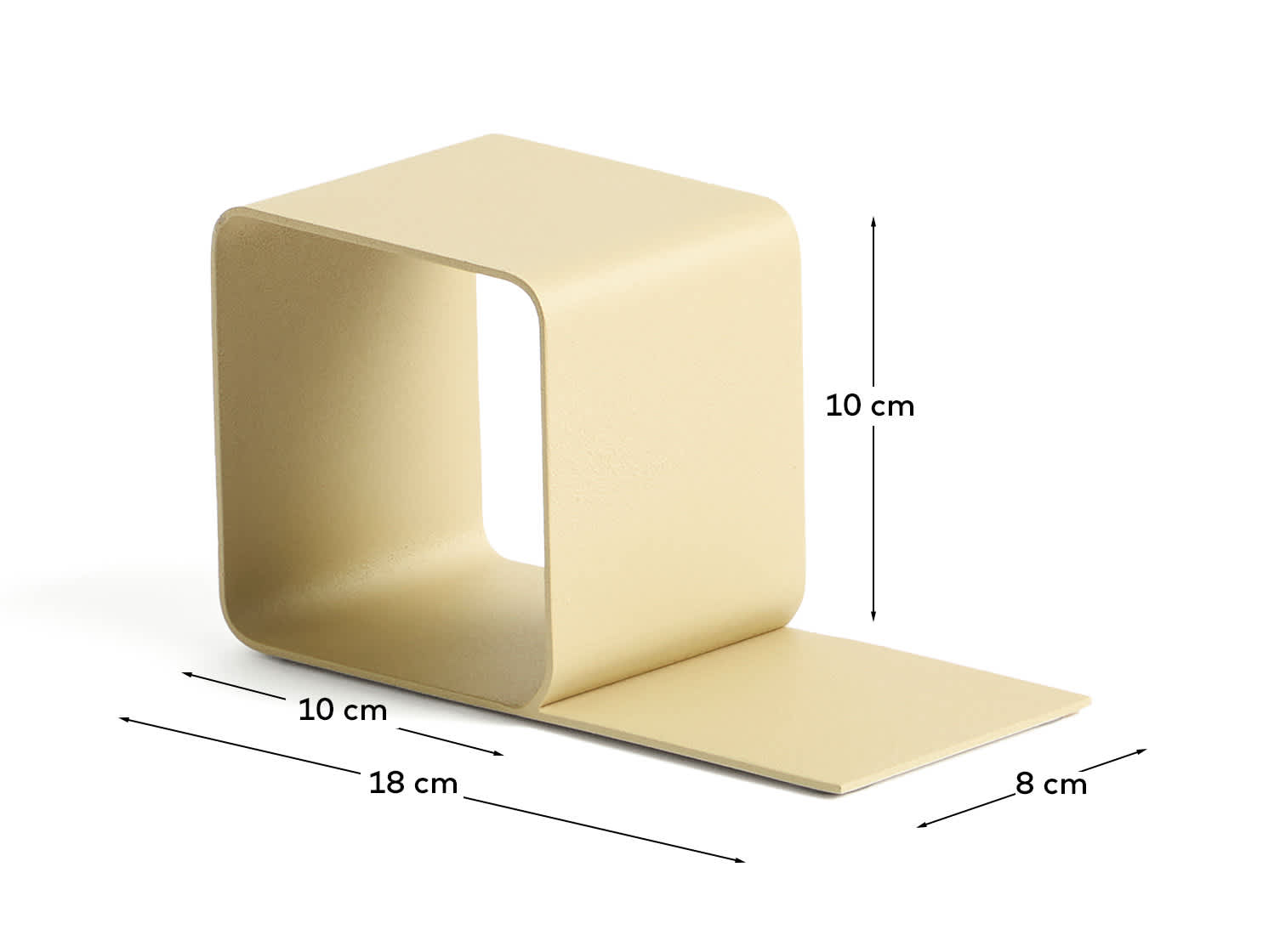 Mistra Beige iron bookend