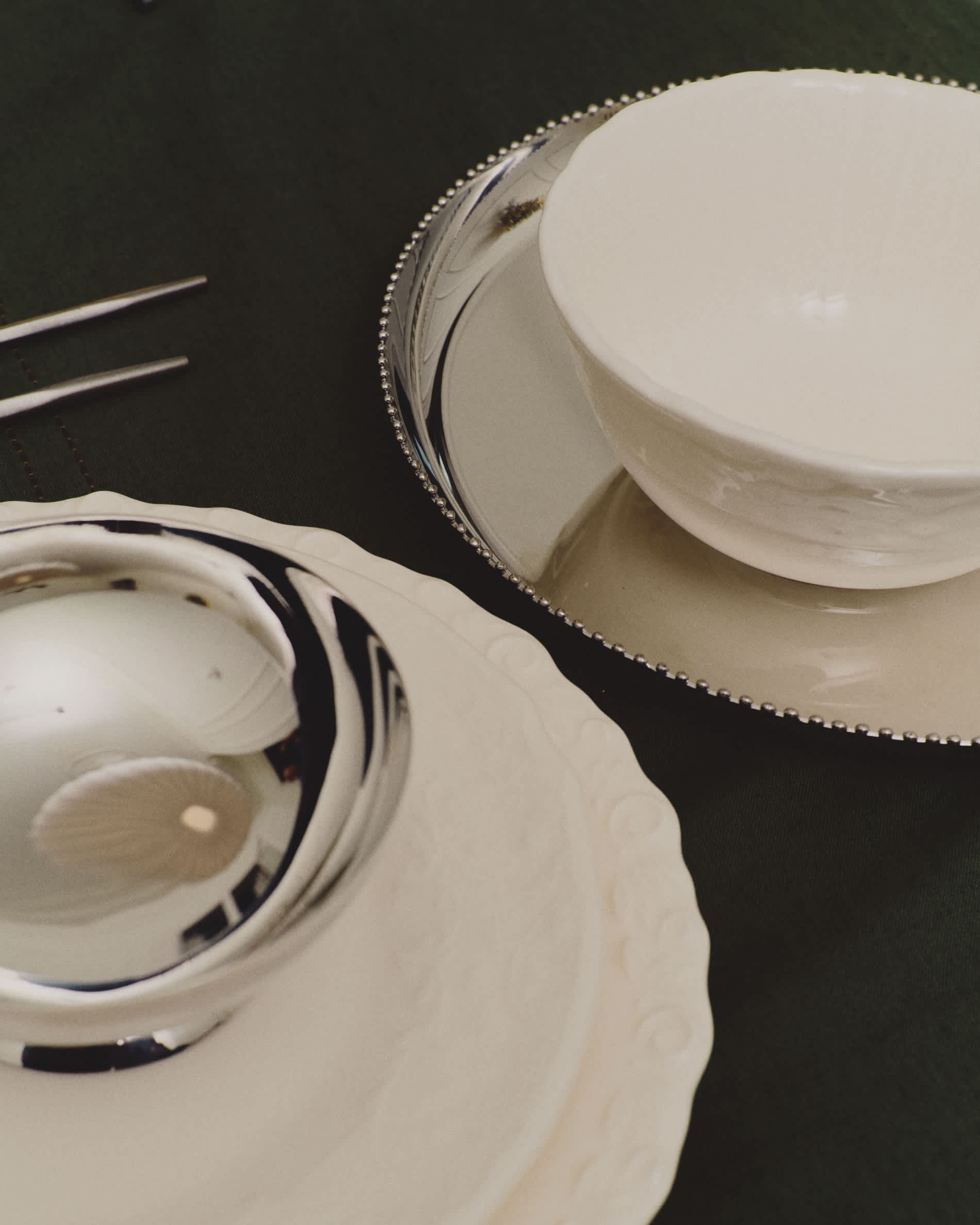 Beige Varla ceramic bowl