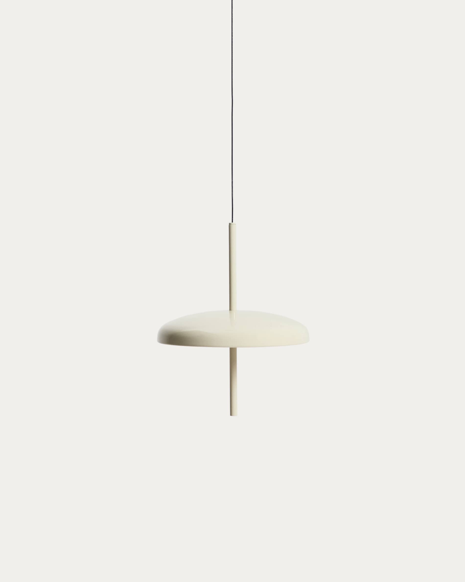 Porte light grey aluminium portable ceiling lamp Ø 16 cm