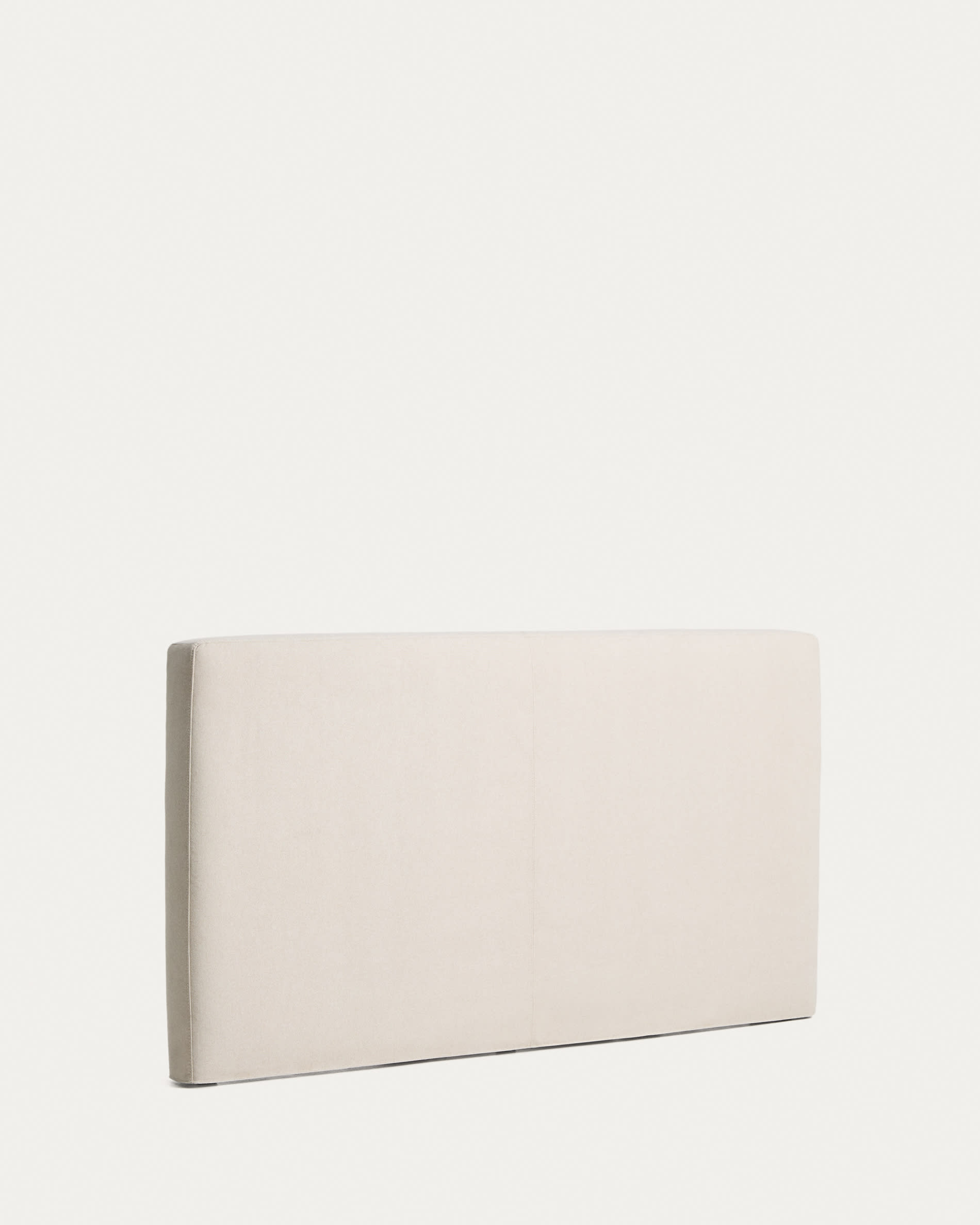 Blok ecru headboard with removable cover for bed up to 160cm