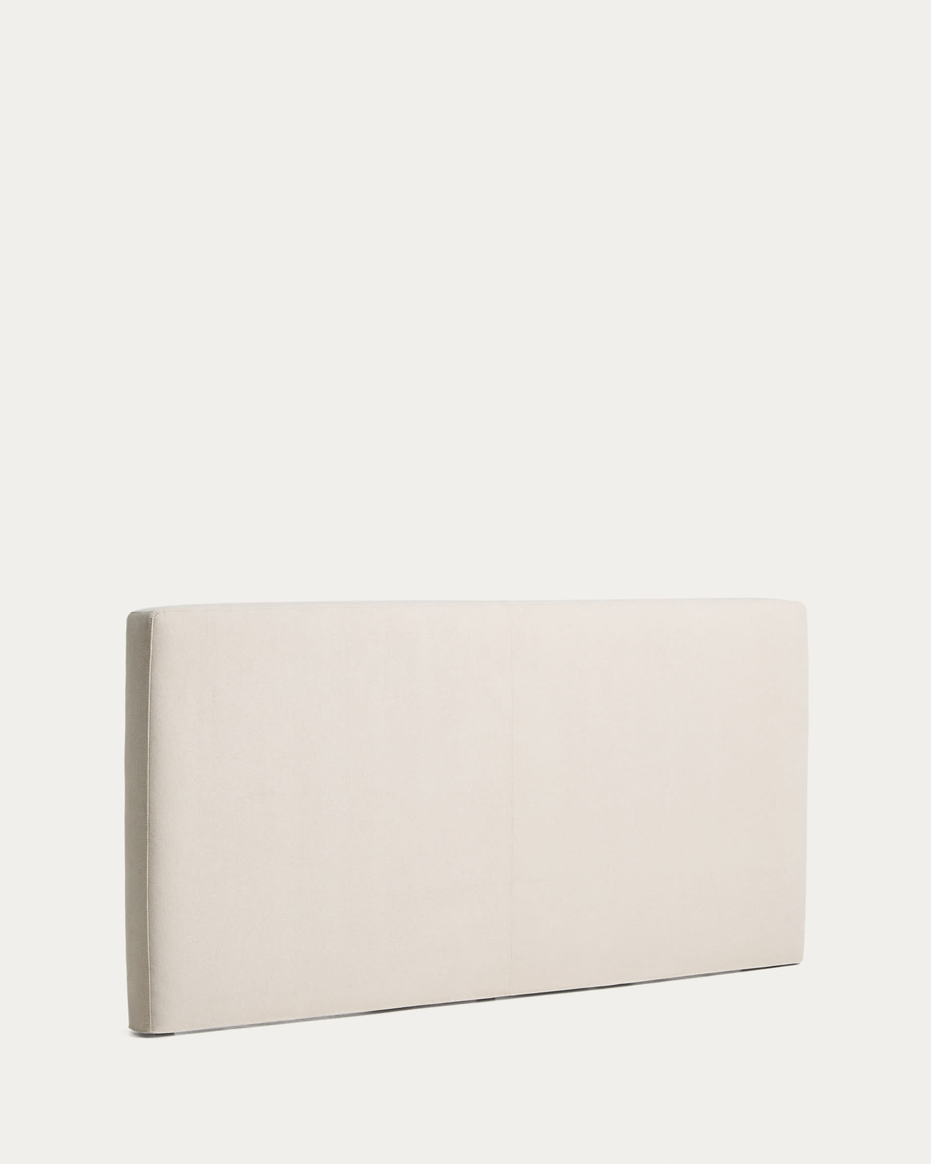 Blok ecru headboard with removable cover for bed up to 180cm