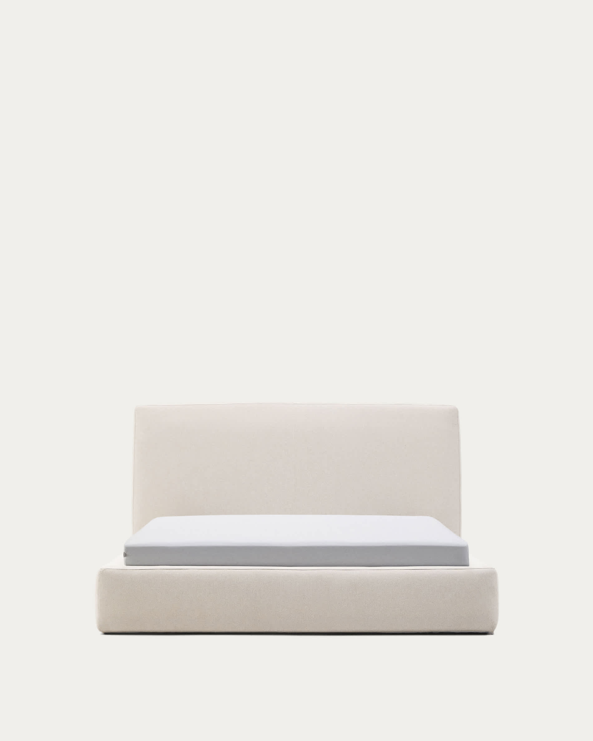 Cover for the beige Blok bed for a 160 x 200 cm mattress