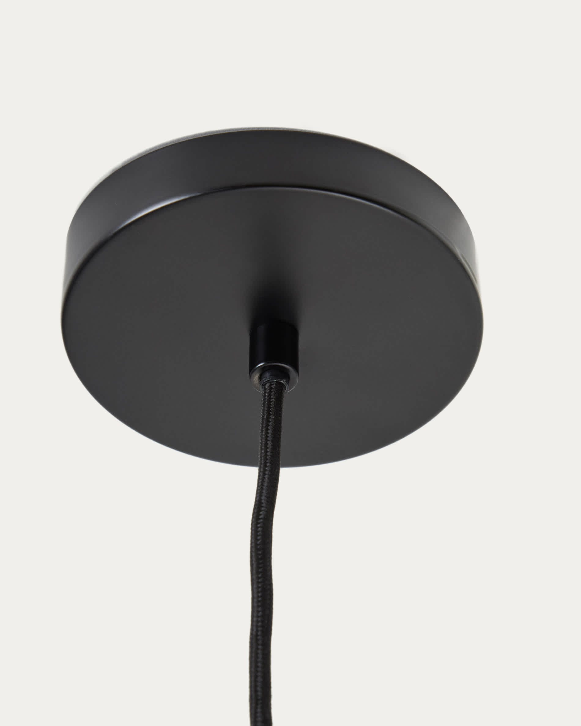 Drava ceiling lamp in burgundy ceramic